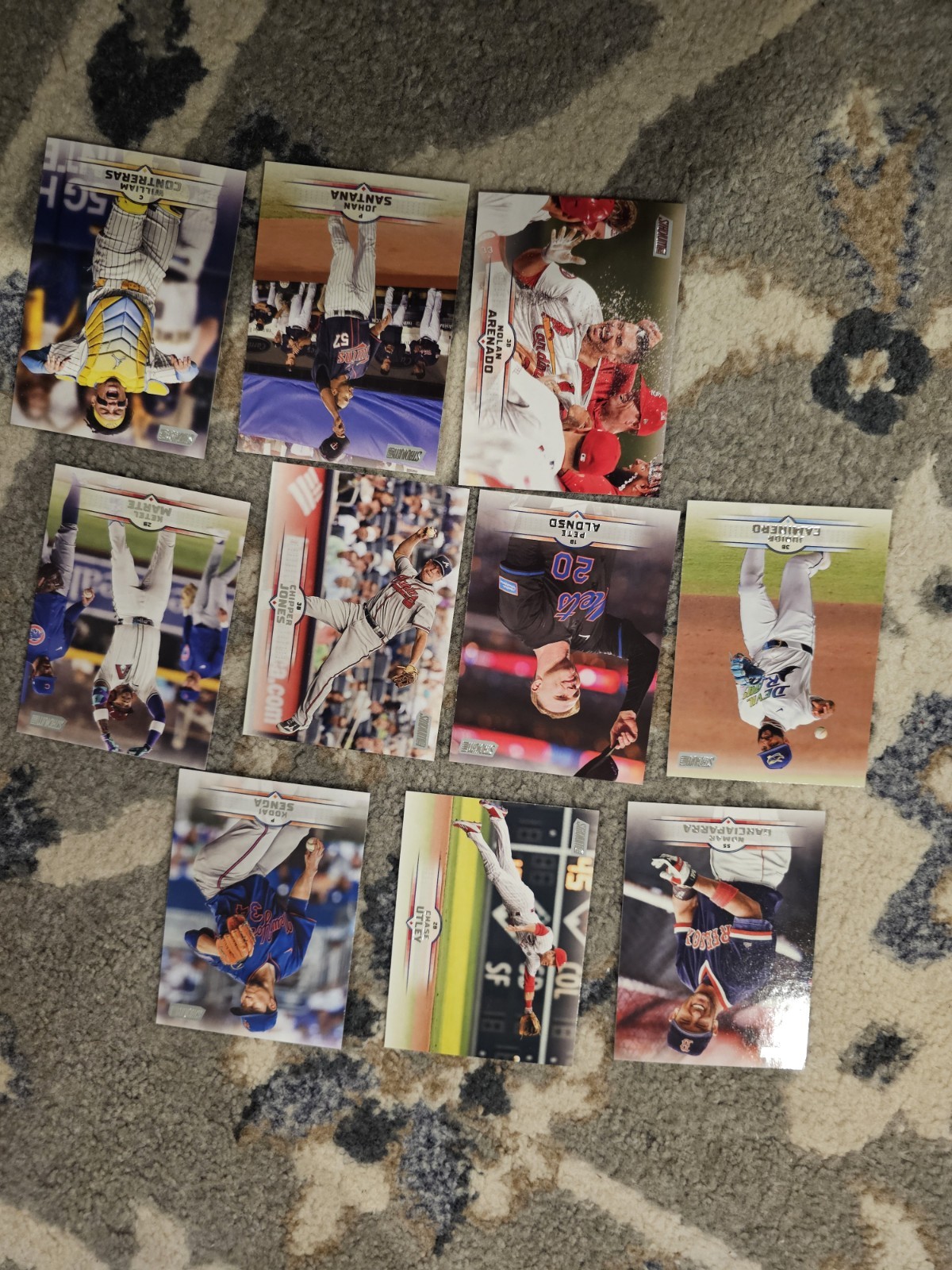 2025 Topps Stadium Card Lot With Rookies,inserts,foil,sepia