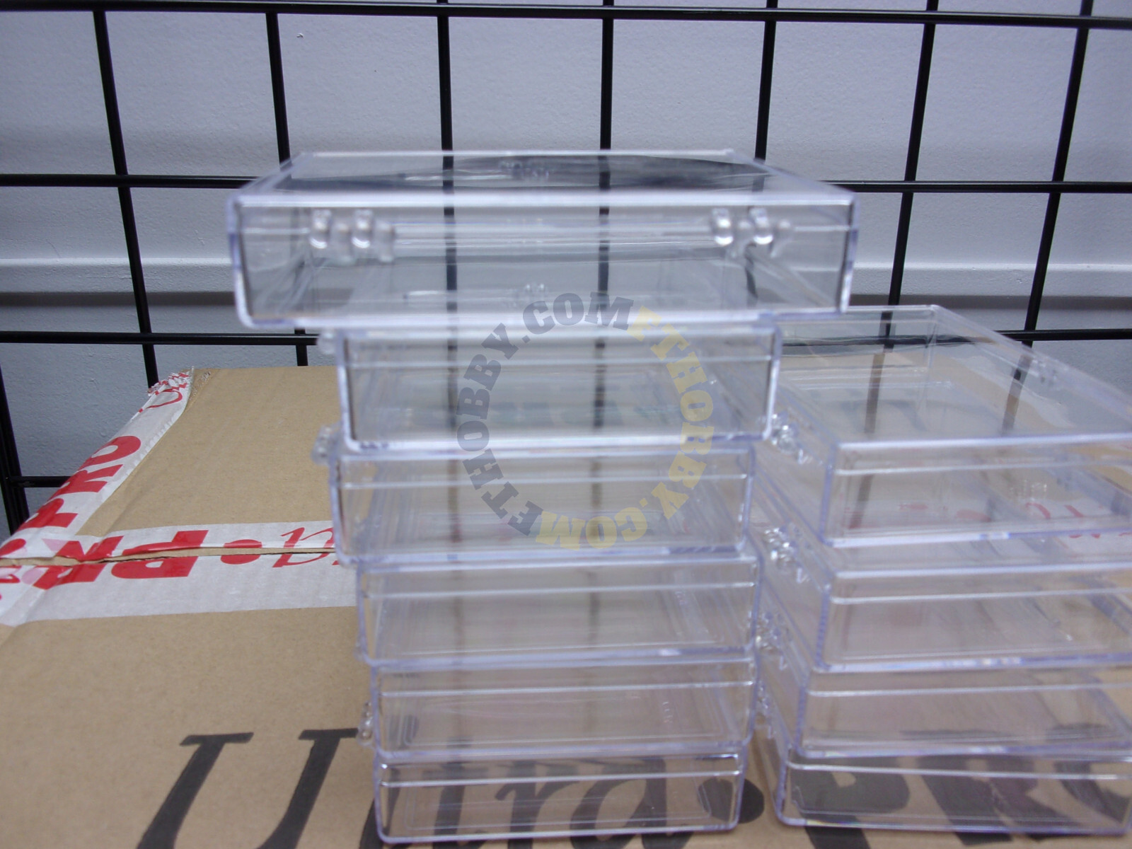 Lot of 10 Ultra PRO 35 Count Hinged Storage Case Box