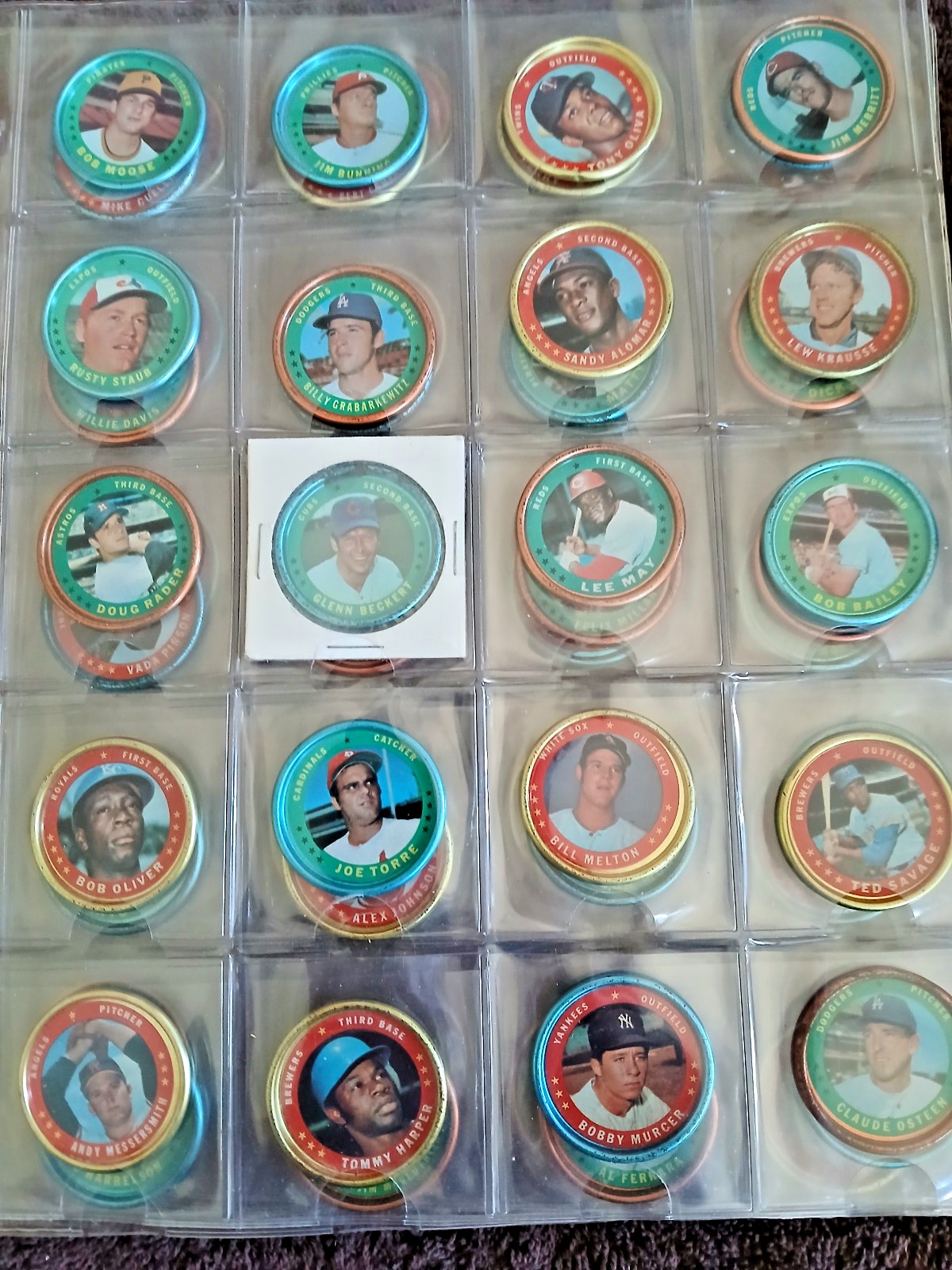 1971 Topps Baseball Coins 1971 you pick from 58 NEWLY FOUND also mickey lolich