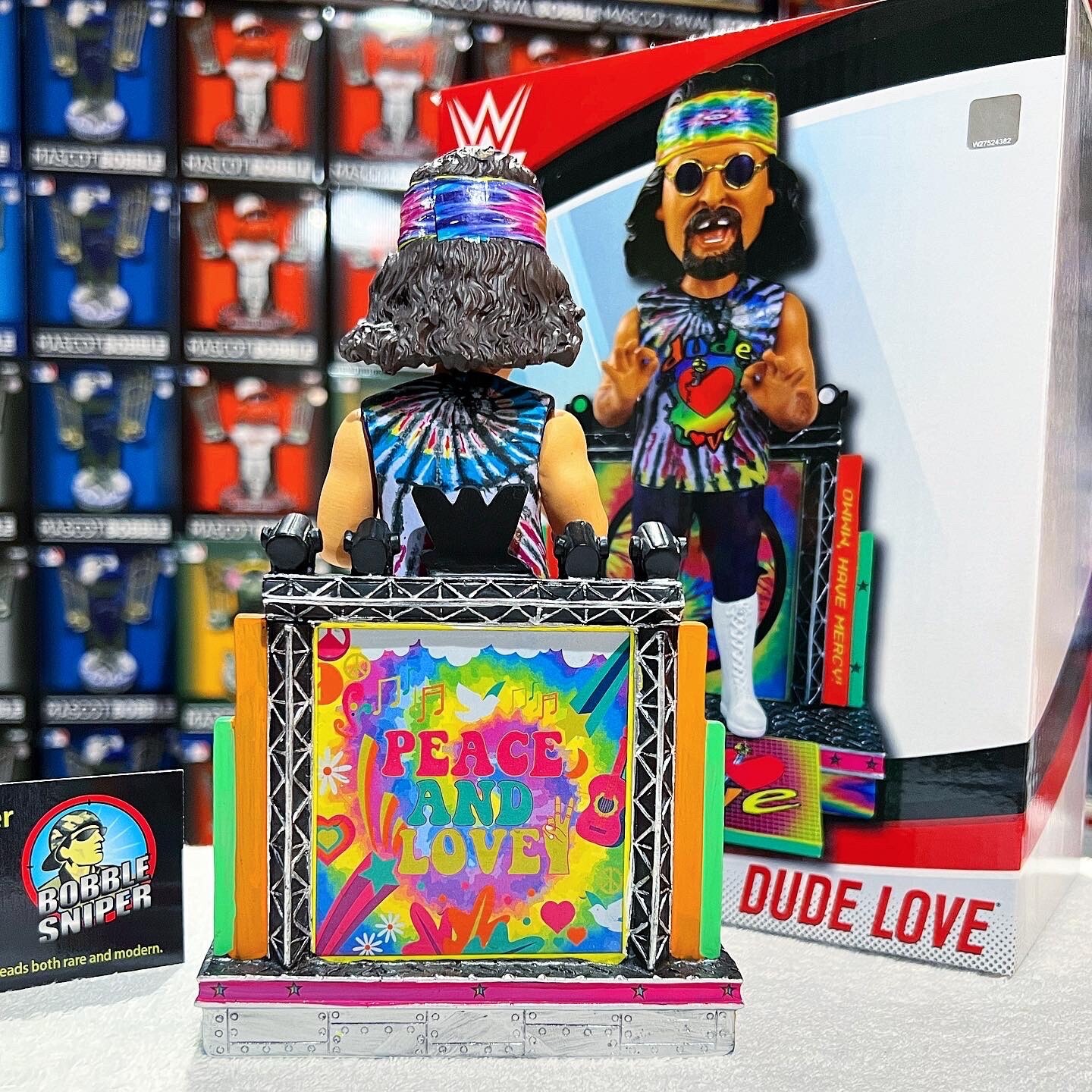 MICK FOLEY “Dude Love” Wrestling WWE WWF Legend Exclusive Bobblehead