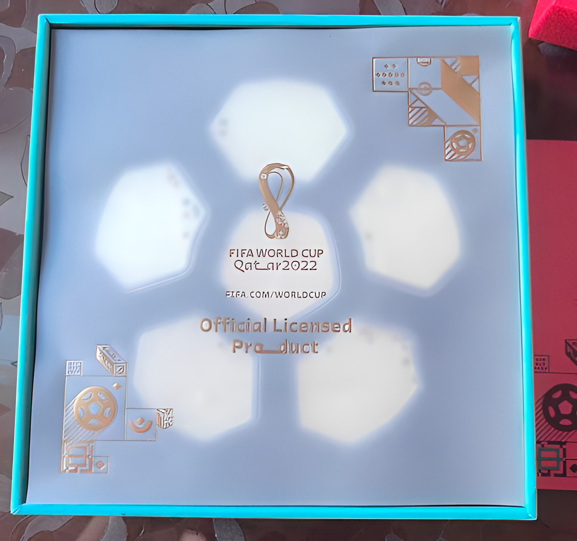 FIFA World Cup Qatar 2022 Official Authentic Set Limited Edition (6 pcs)