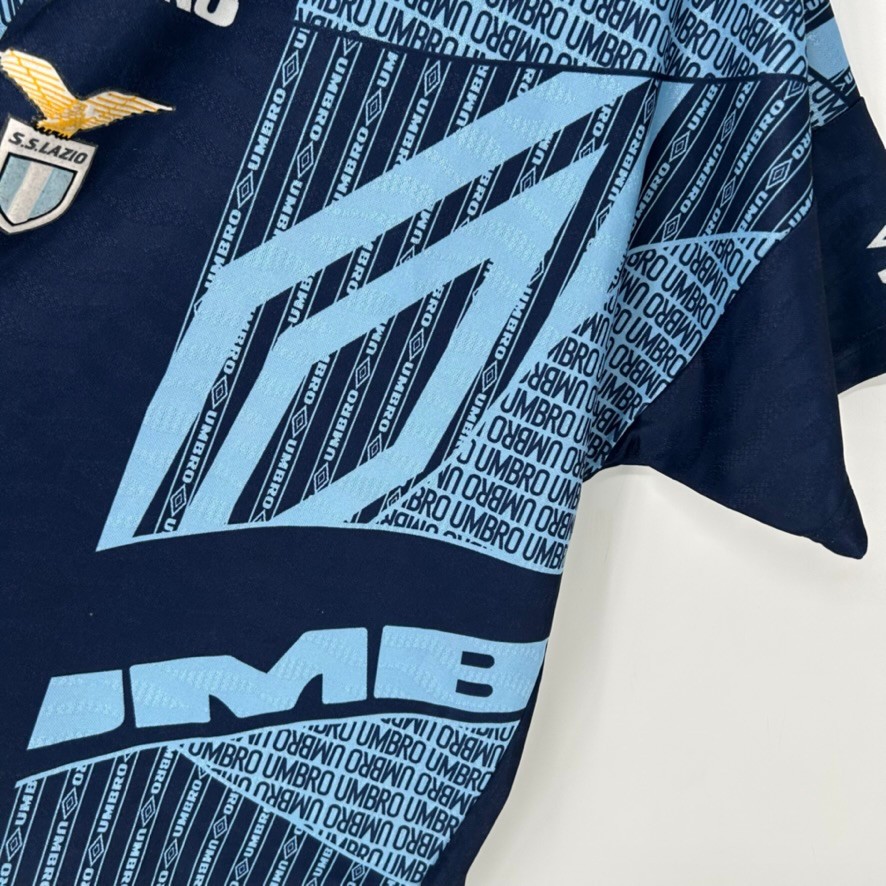 SS Lazio Soccer Jersey Mens Extra Large Vintage 1994-94 Training Kit Umbro RARE