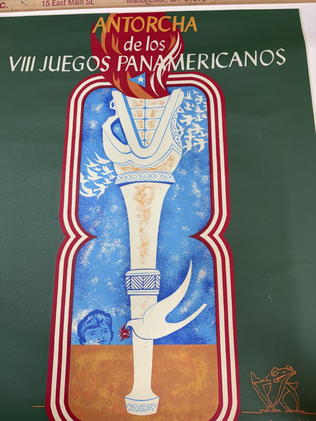 Pan American Games 1979 Puerto Rico Serigrafia Poster 127 of 250