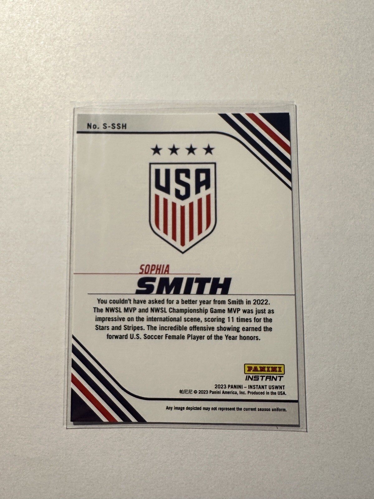 2023 Panini USA Soccer WOMEN’S National Team WORLD CUP – YOU PICK YOUR CARDS