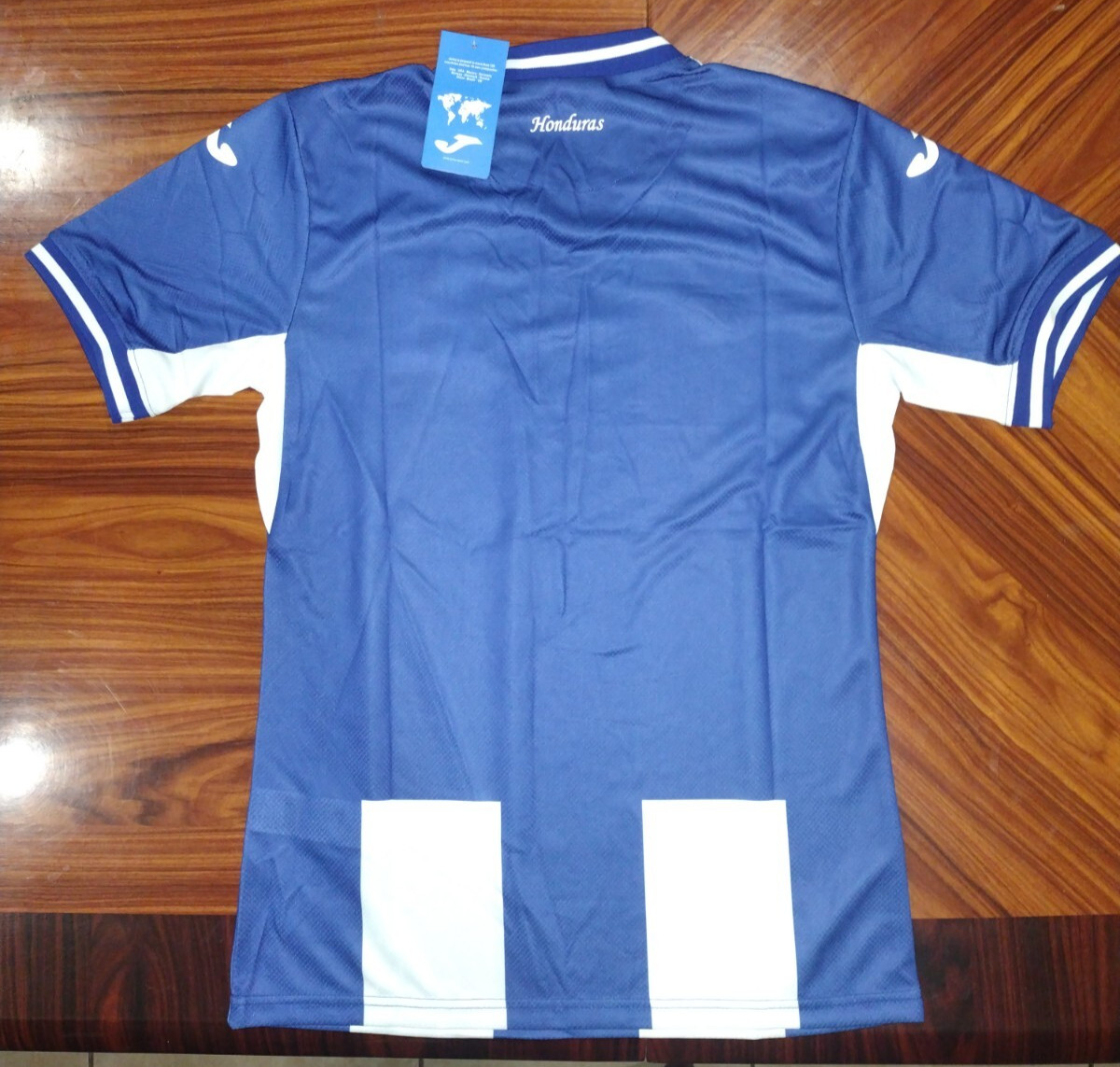 JOMA HONDURAS THIRD JERSEY 2024 WHITE/BLUE ALL SIZES AVAILABLE