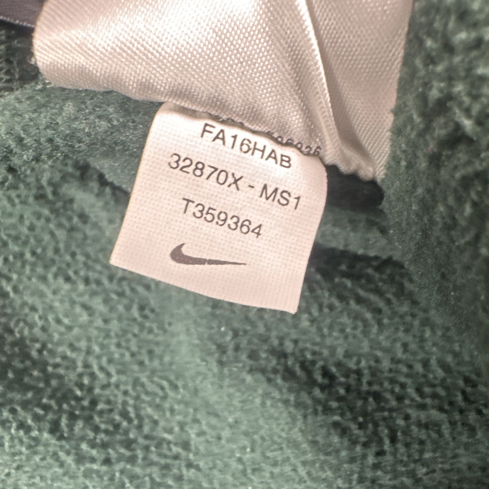Nike Therma Fit Michigan State Spartans Sweatpants Men 2XL Green Pockets Logo