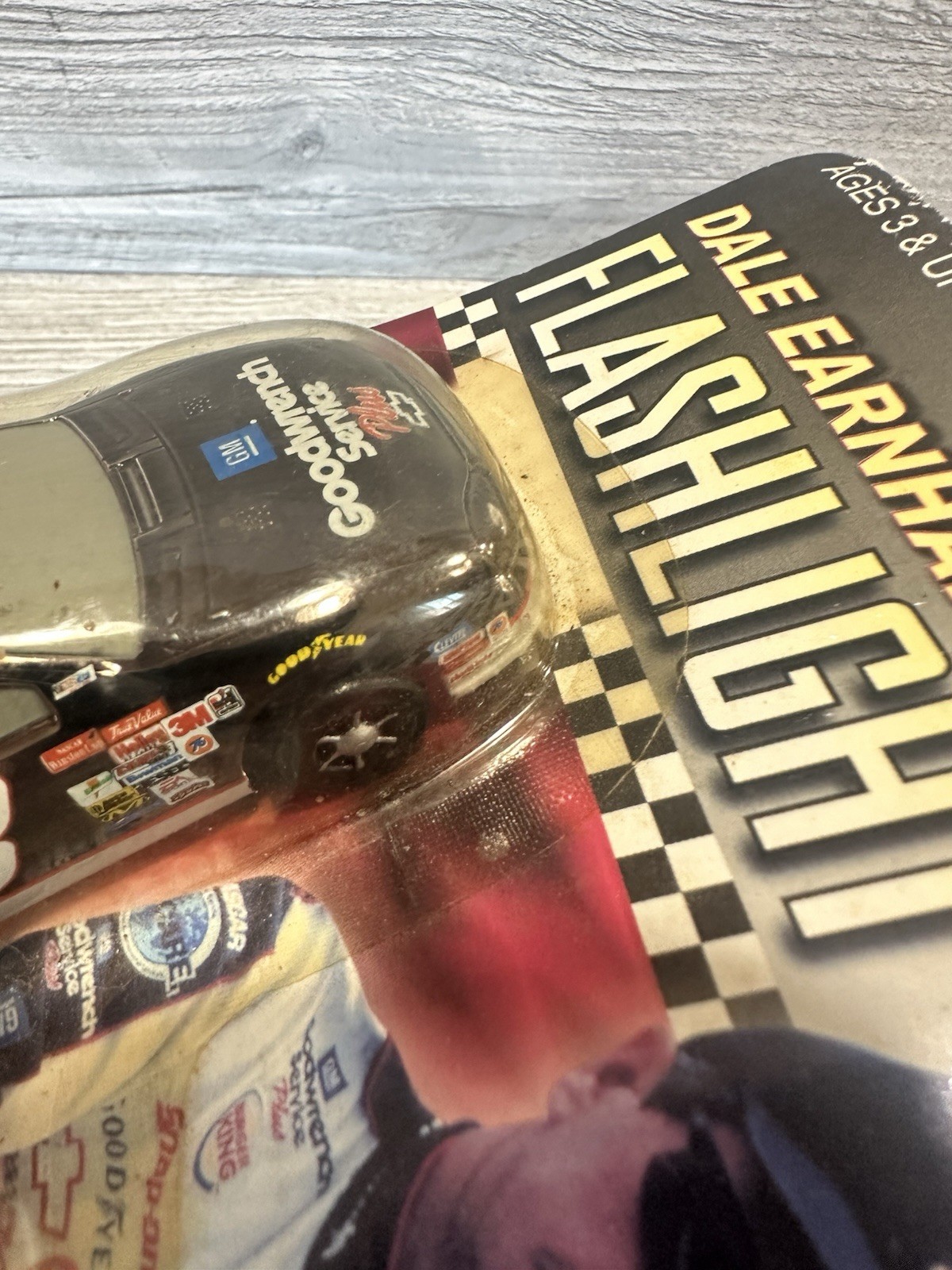 Dale Earnhardt Sr Flashlight Keychain Goodwrench Service Plus *See Details*