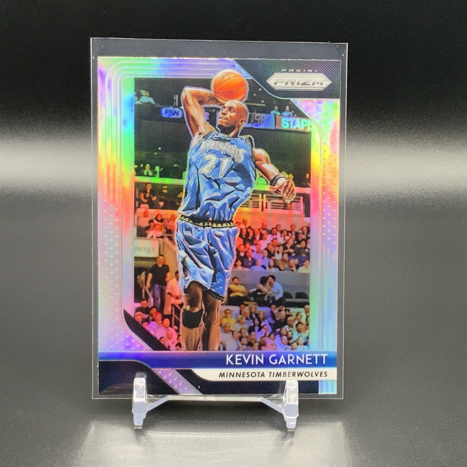 2018-19 Prizm Kevin Garnett Silver Prizm #235 Timberwolves IYC2027
