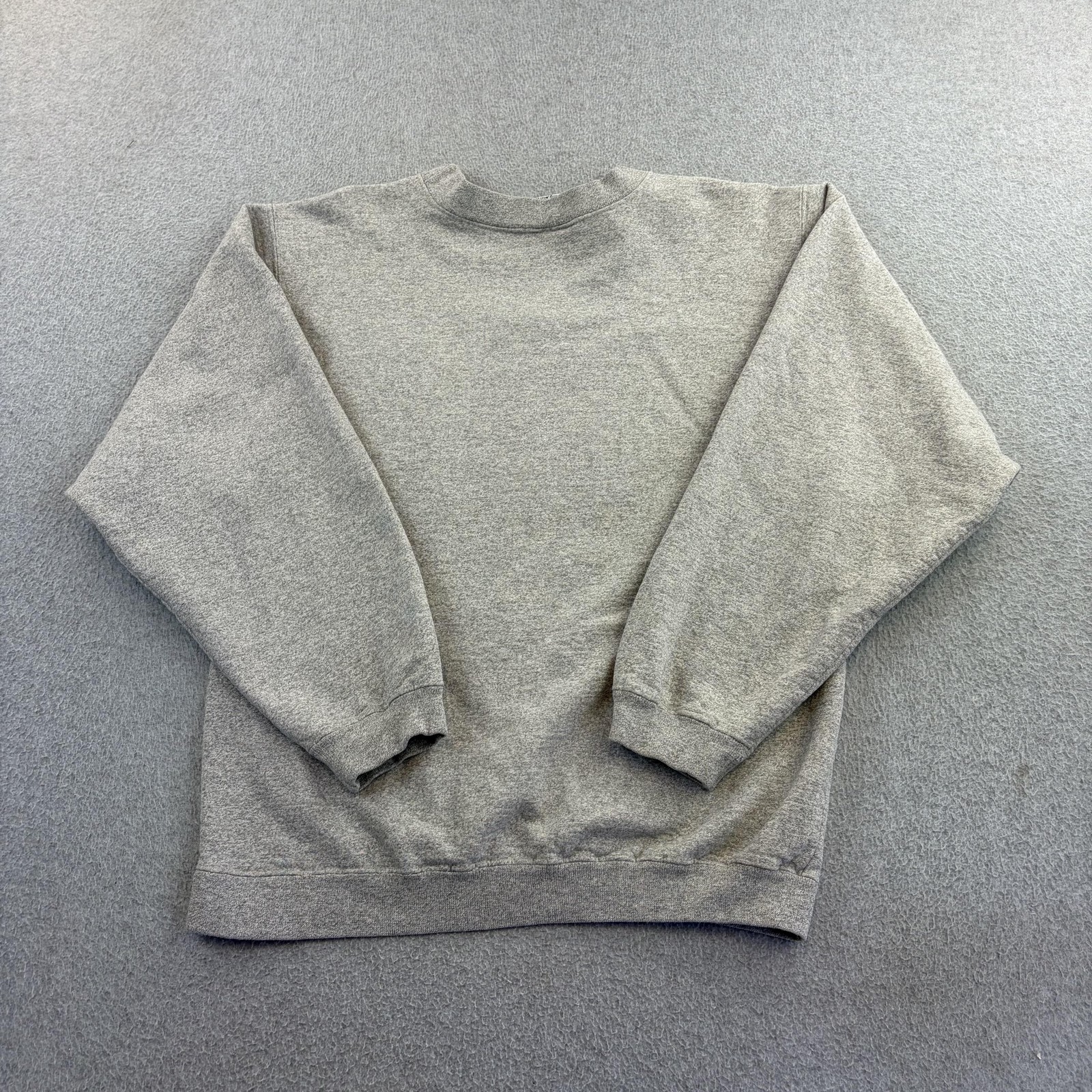 Vintage Duke Sweatshirt Mens Small Gray NCAA Crewneck Pullover Blue Devils