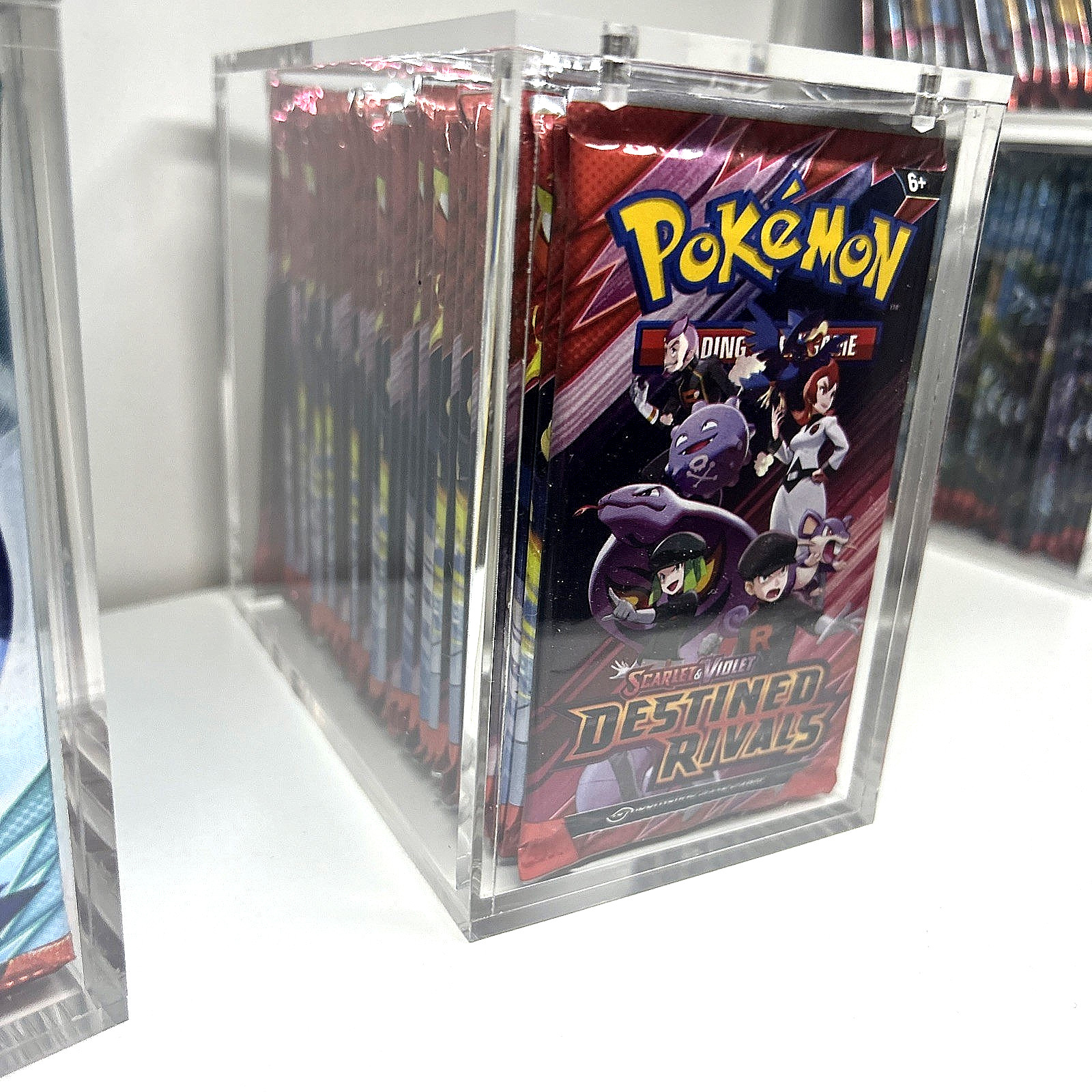 Premium Acrylic Case with Magnetic Lid – Great for Pokemon Packs and More!!