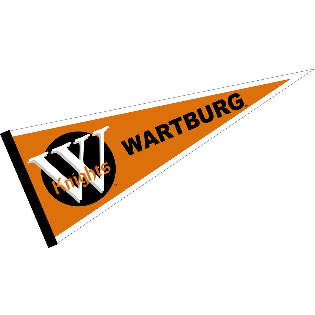 Wartburg College Knights 12 in X 30 in College Pennant