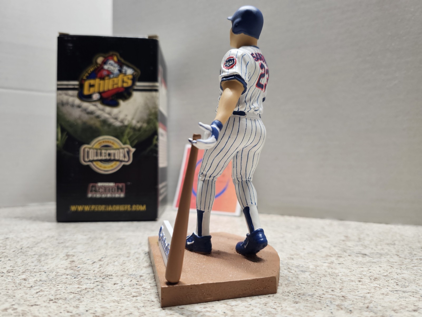 Ryne Sandberg Peoria Chiefs MiLB Cubs MLB 2005 SGA Figurine NIB