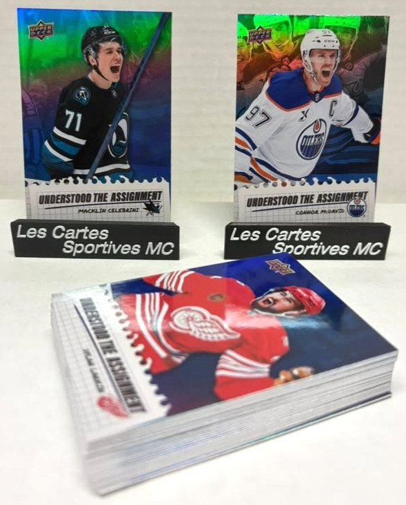 2025-26 Upper Deck Extended Understood The Assignment COMPLETE SET (UA1 – UA30)