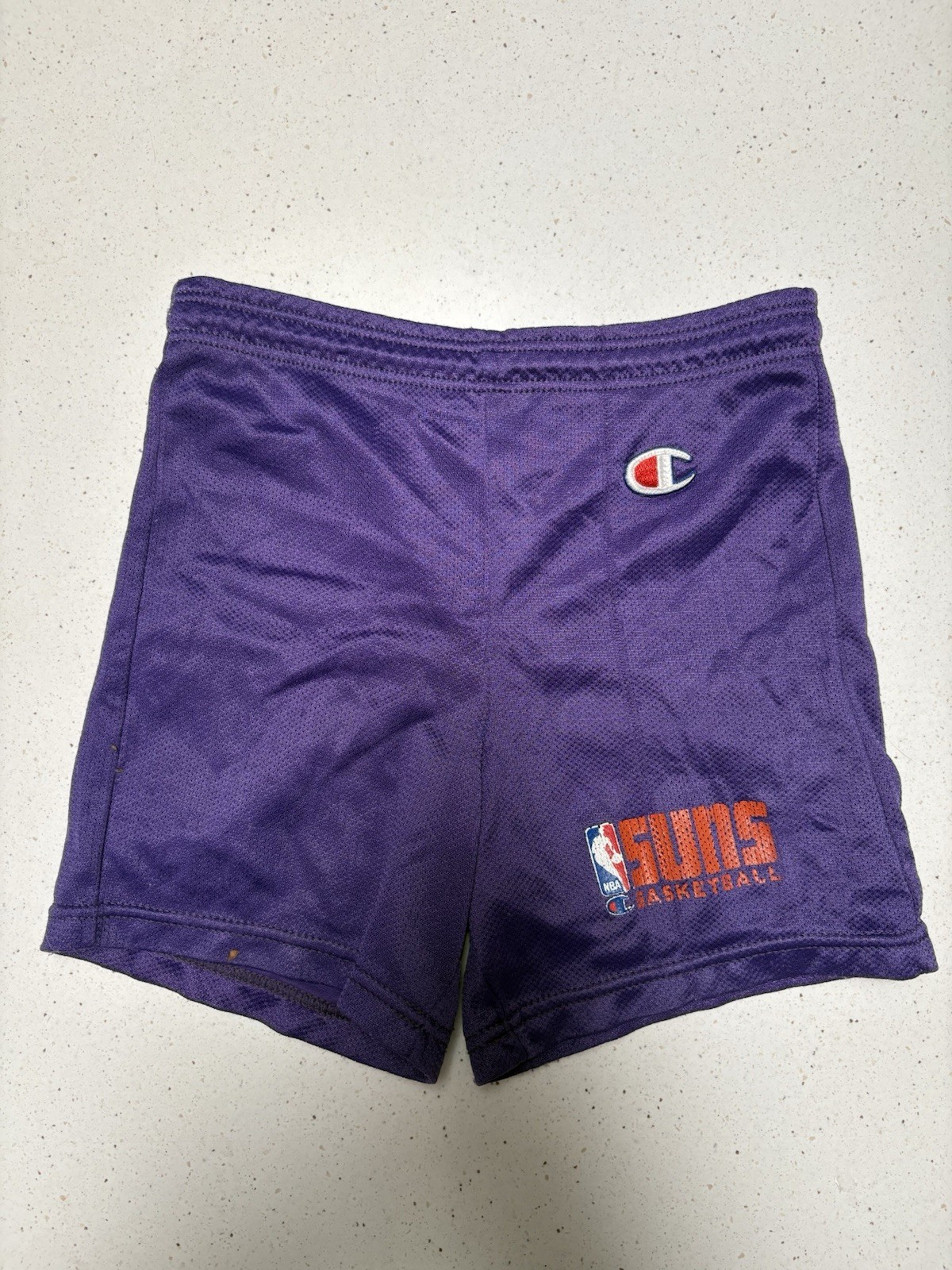 YOUTH 6-8 Small Champion Phoenix Suns Retro 90s Shorts