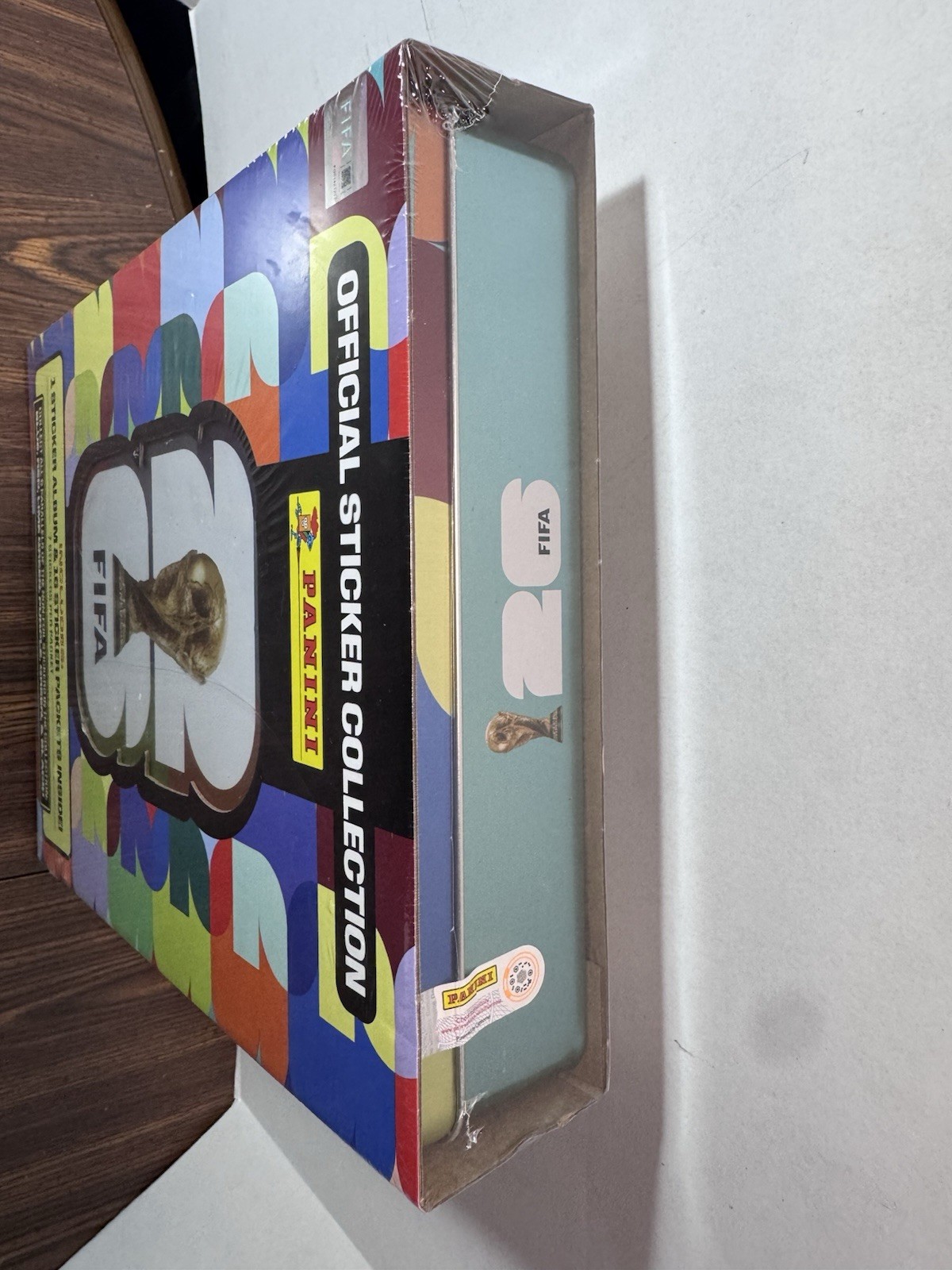 New Panini FIFA World Cup 2026 Official Sticker Collection Tin Album & 16 Packet