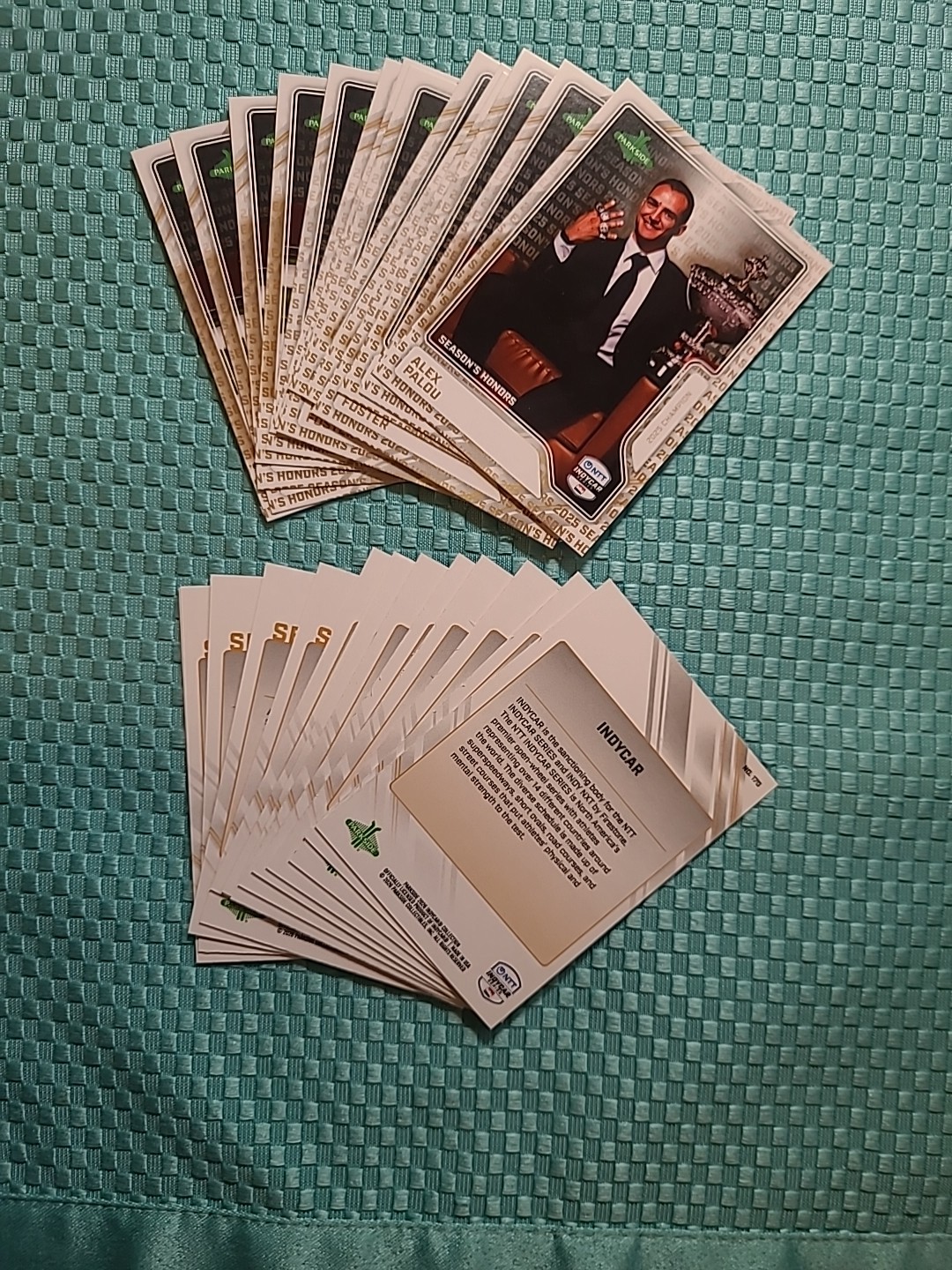 2026 Parkside Indycar NTT Collection Base Singles (Pick Your Card)