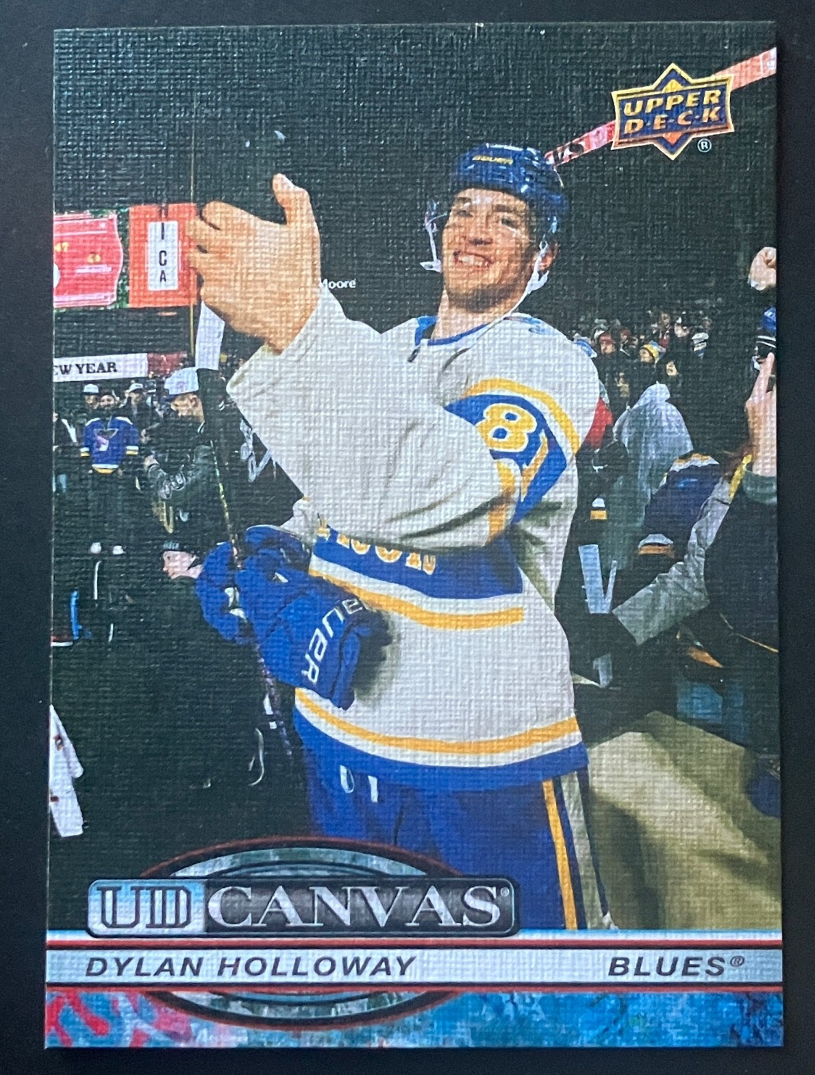 2025-26 Upper Deck Canvas Base / Black & White Parallels Kucherov – Smith – Aho