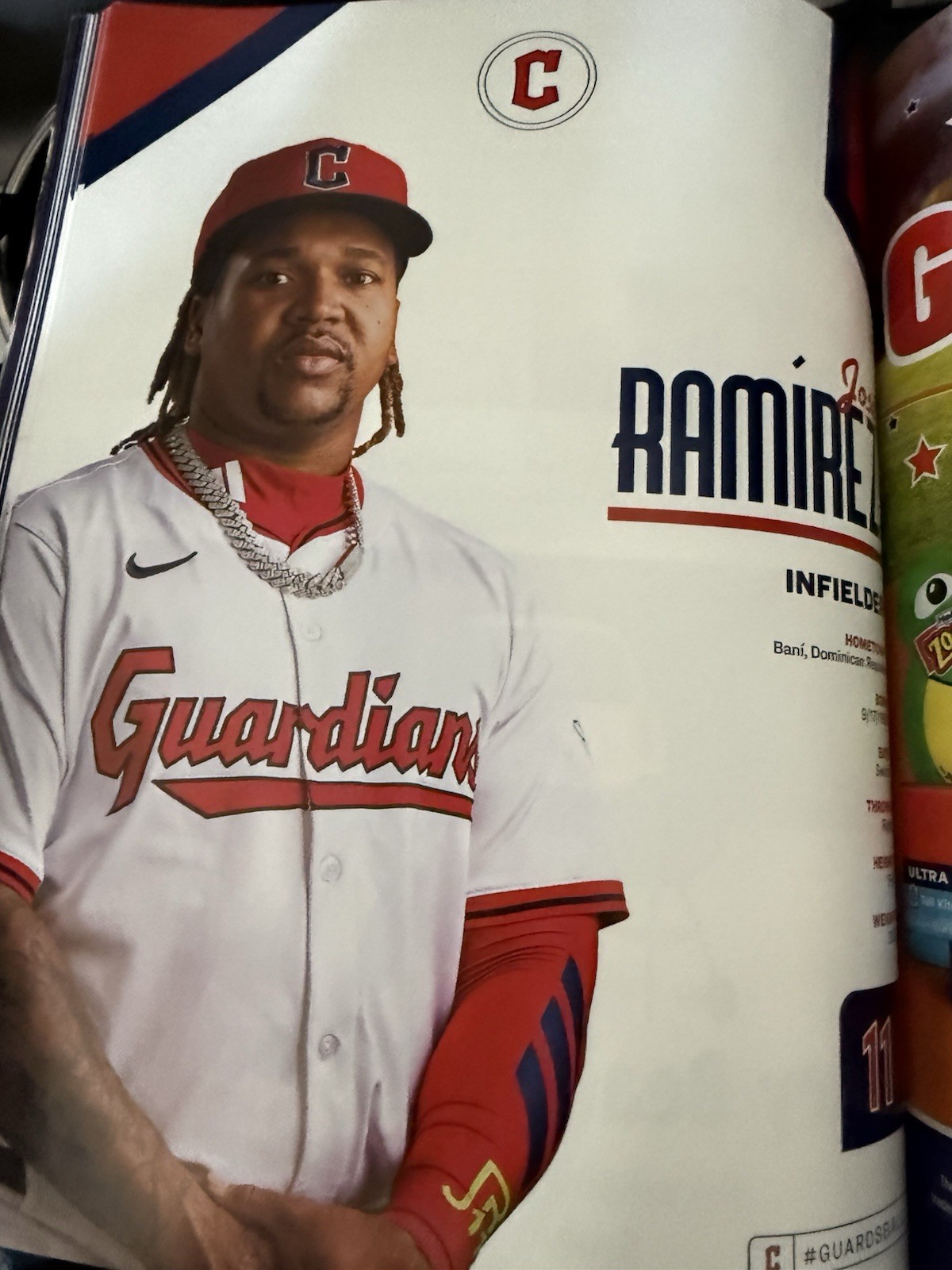 Cleveland Guardians Official Yearbook for 2026 Season MLB Baseball