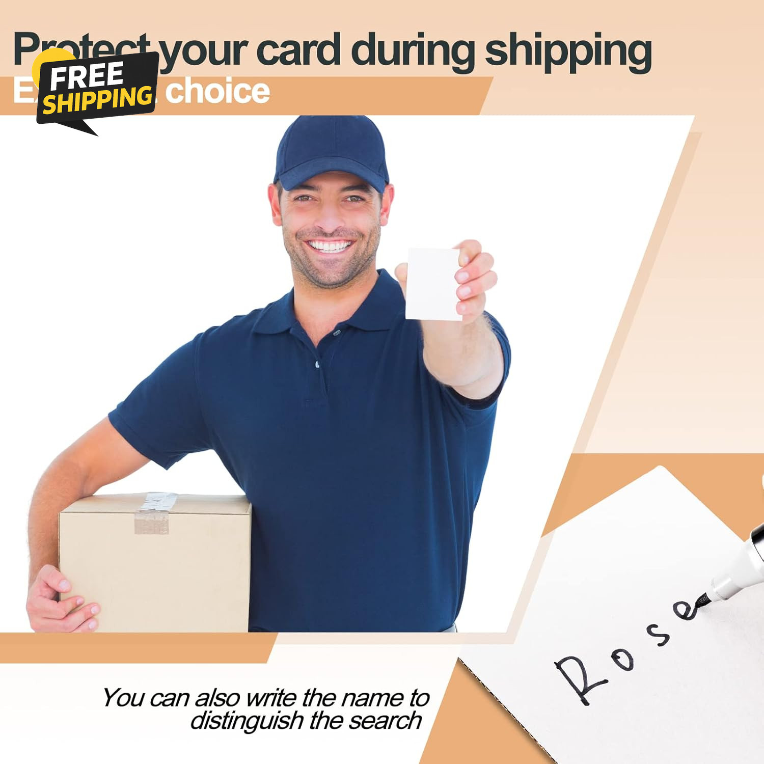 200 Pcs Trading Card Shipping Protectors 4 X 6 Inches Corrugated Sheets