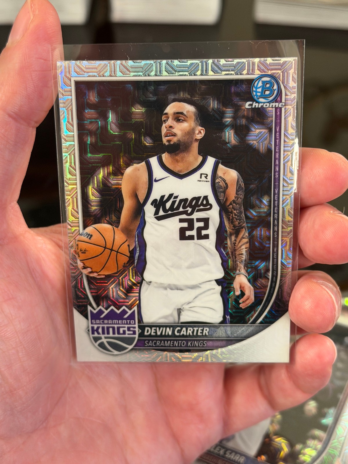 2025-26 Bowman Basketball Chrome MOJO Refractor Singles + 2 Card Min Buy Plz!