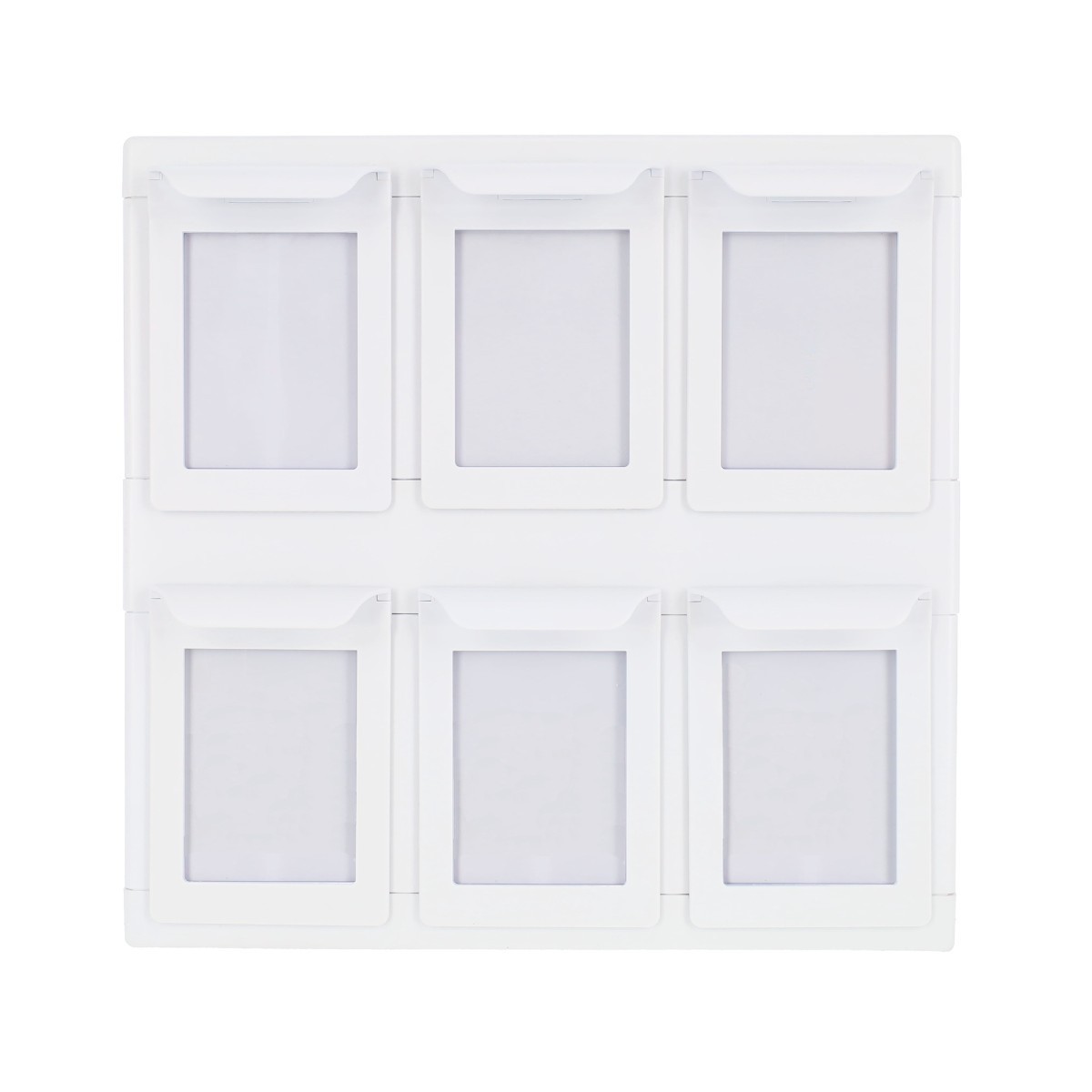 BCW White Card Box Bin 6 Drawers Hold 1000+ Gaming / 700 Sports Card New Catalog