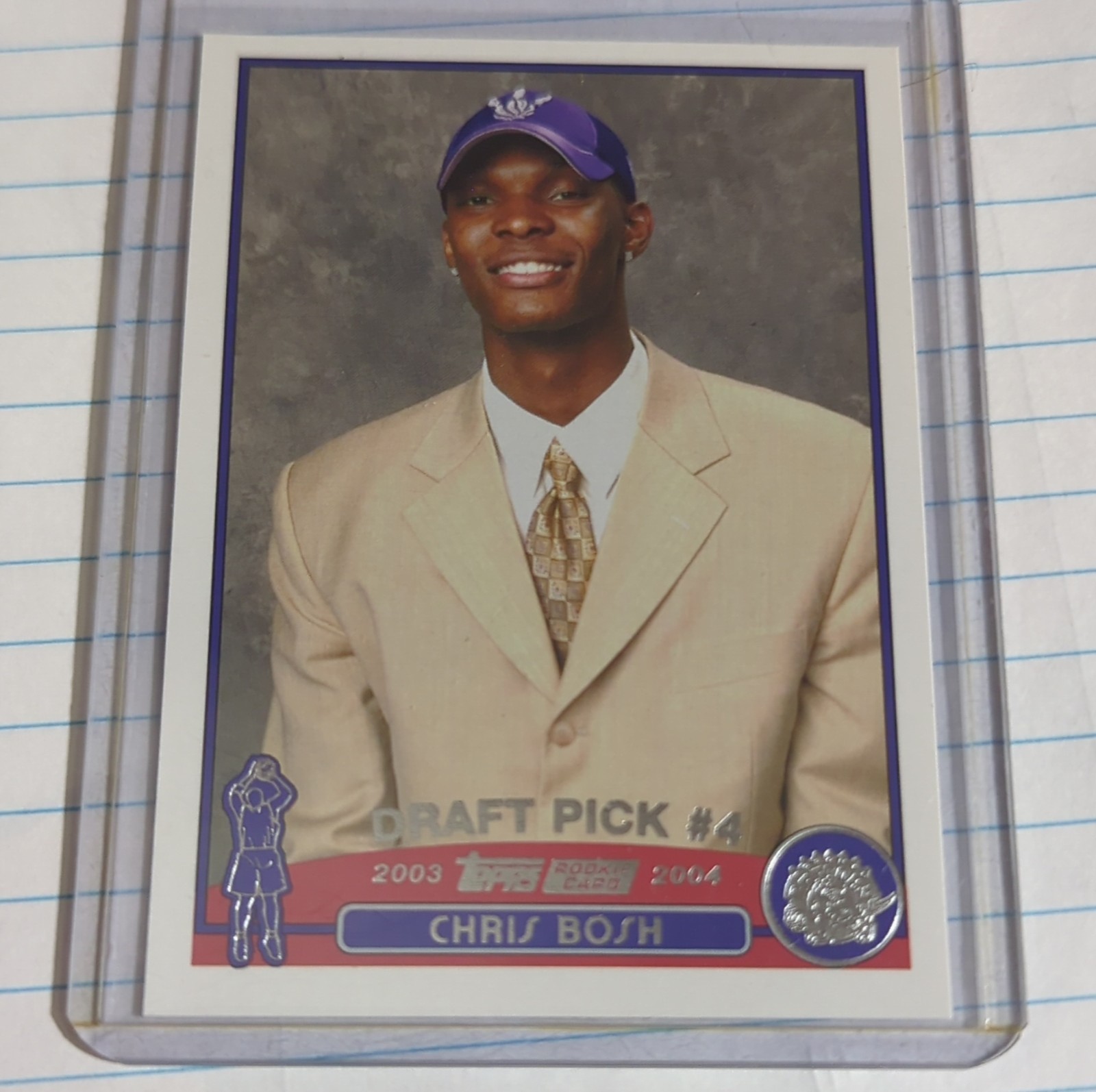 2003-04 Topps – Draft Pick Chris Bosh #224 (RC)