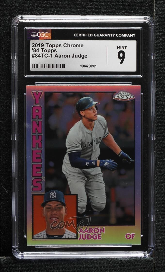 2019 Topps Chrome 1984 Topps Refractor Aaron Judge #84TC-1 1o19