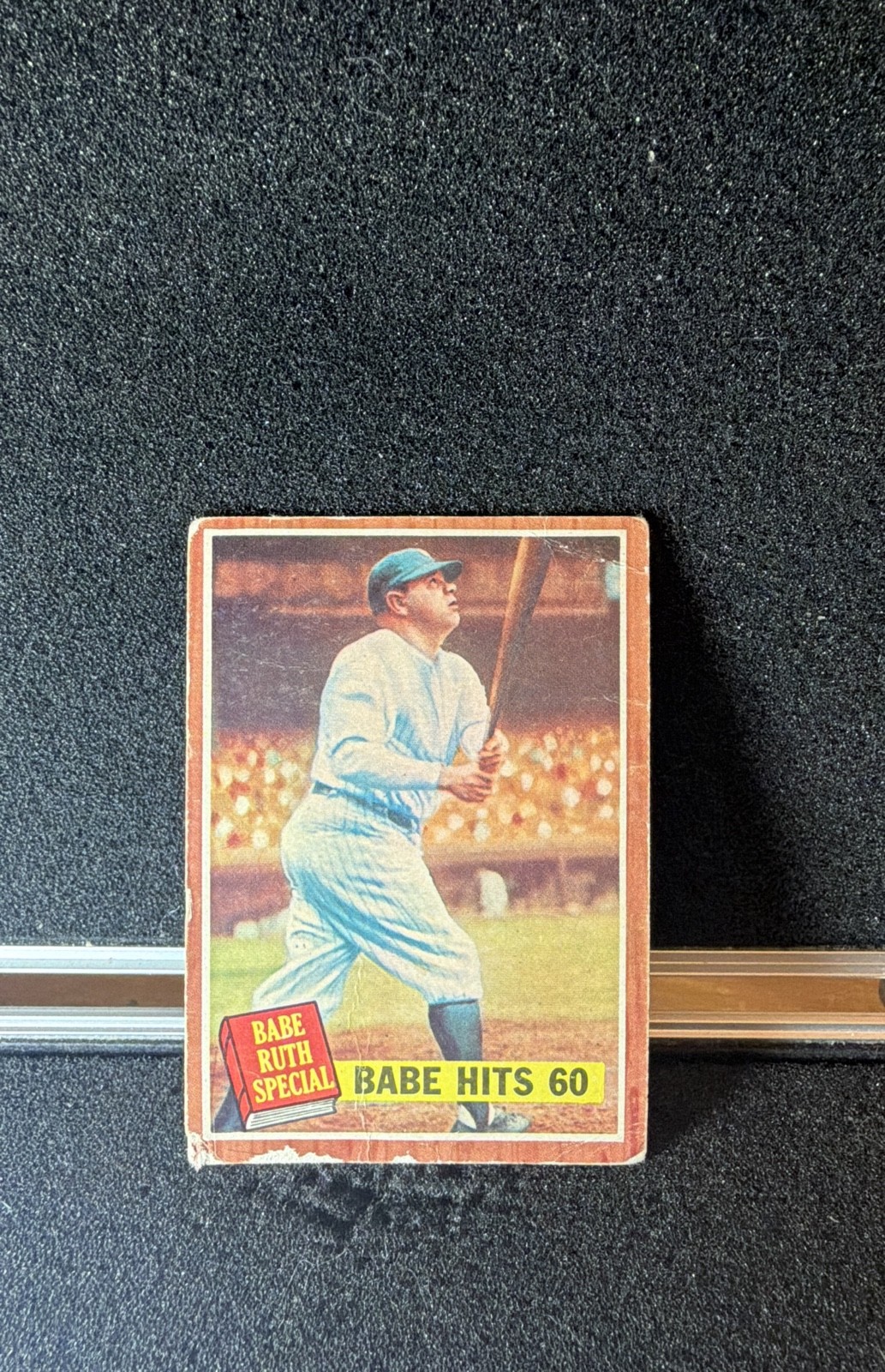 1962 Topps – Babe Ruth Special Babe Ruth #139 Grass and Dirt