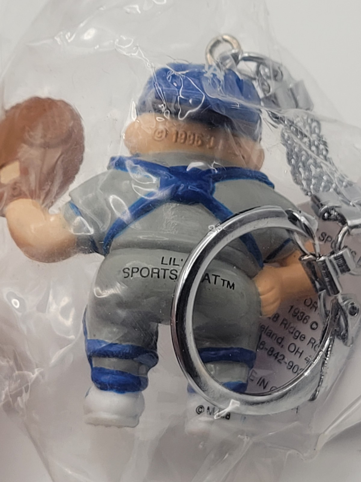 J.F. Sports Co. Lil Sports Brats LA Dodgers Catcher Baseball MLB Key Chain