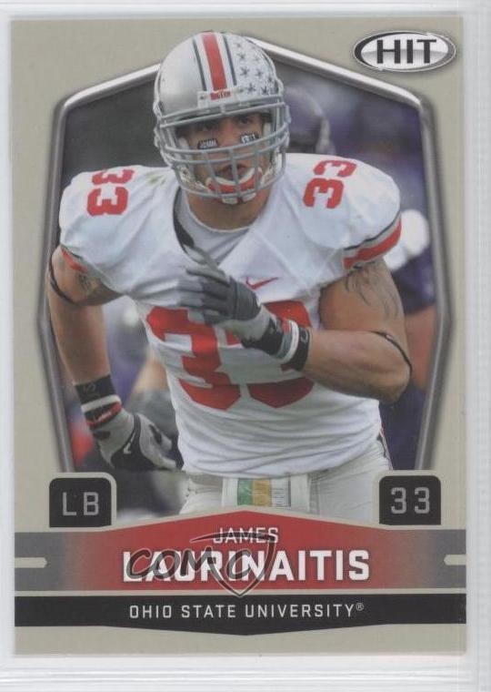 2009 SAGE Hit James Laurinaitis #33 Rookie RC 0c4