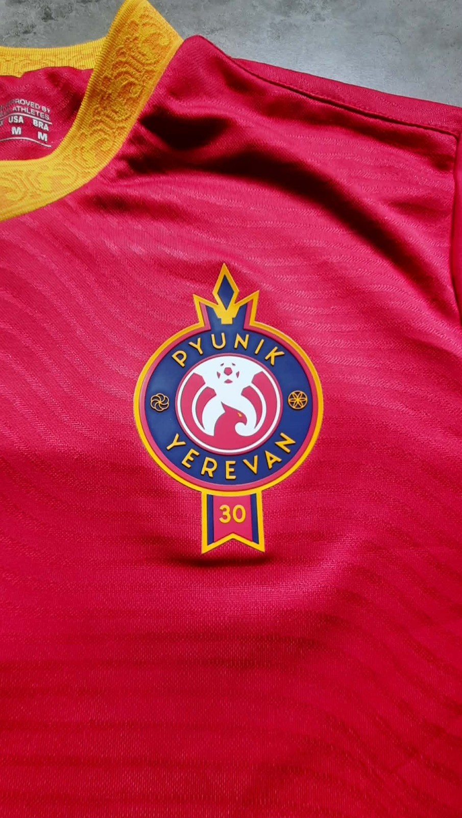 Pyunik Yerevan Armenia 100% Original Official Football Jersey T-Shirt 2025–26