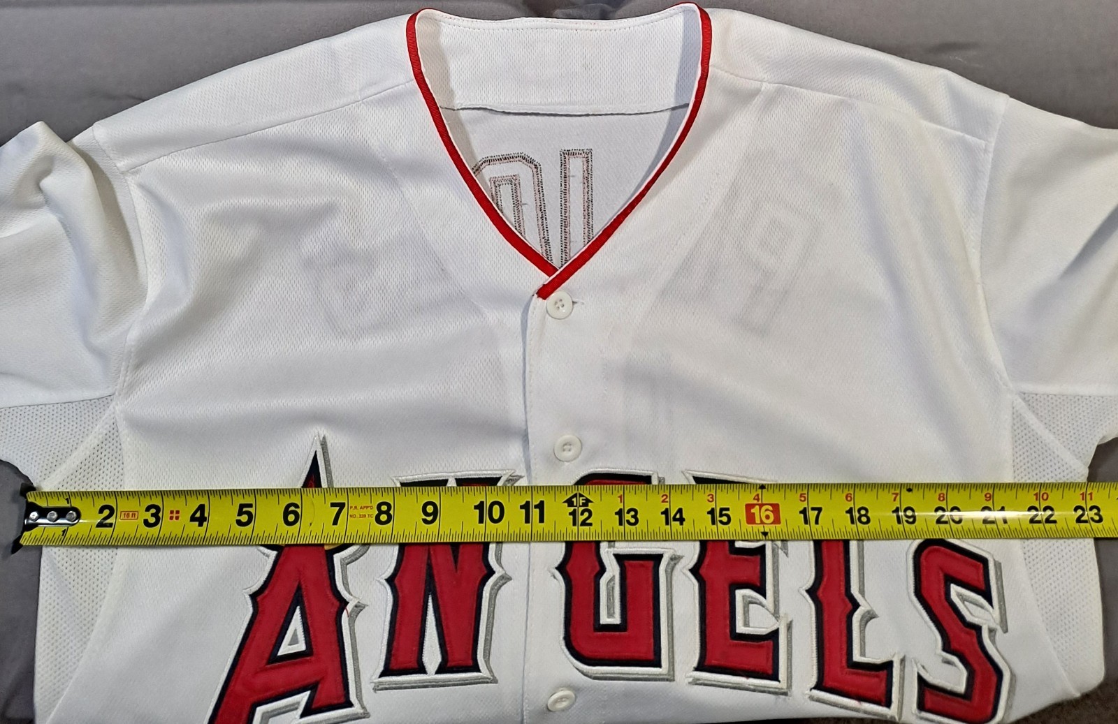 Majestic Anaheim Angels Albert Pujols #5 Men’s 50 White Baseball Jersey Classic