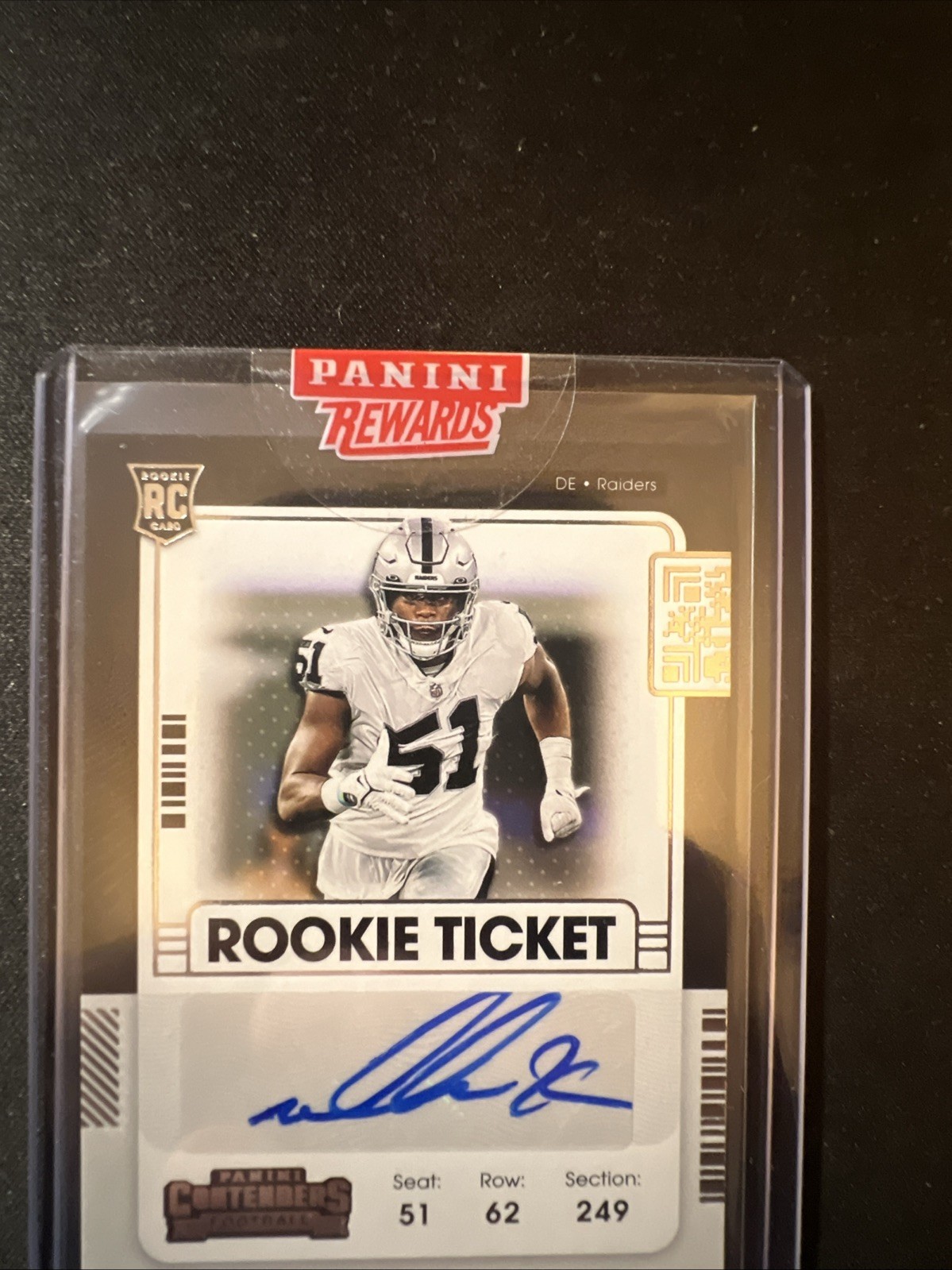 2021 Panini Contenders Malcolm Koonce RC Auto Sealed Riders🔥#184