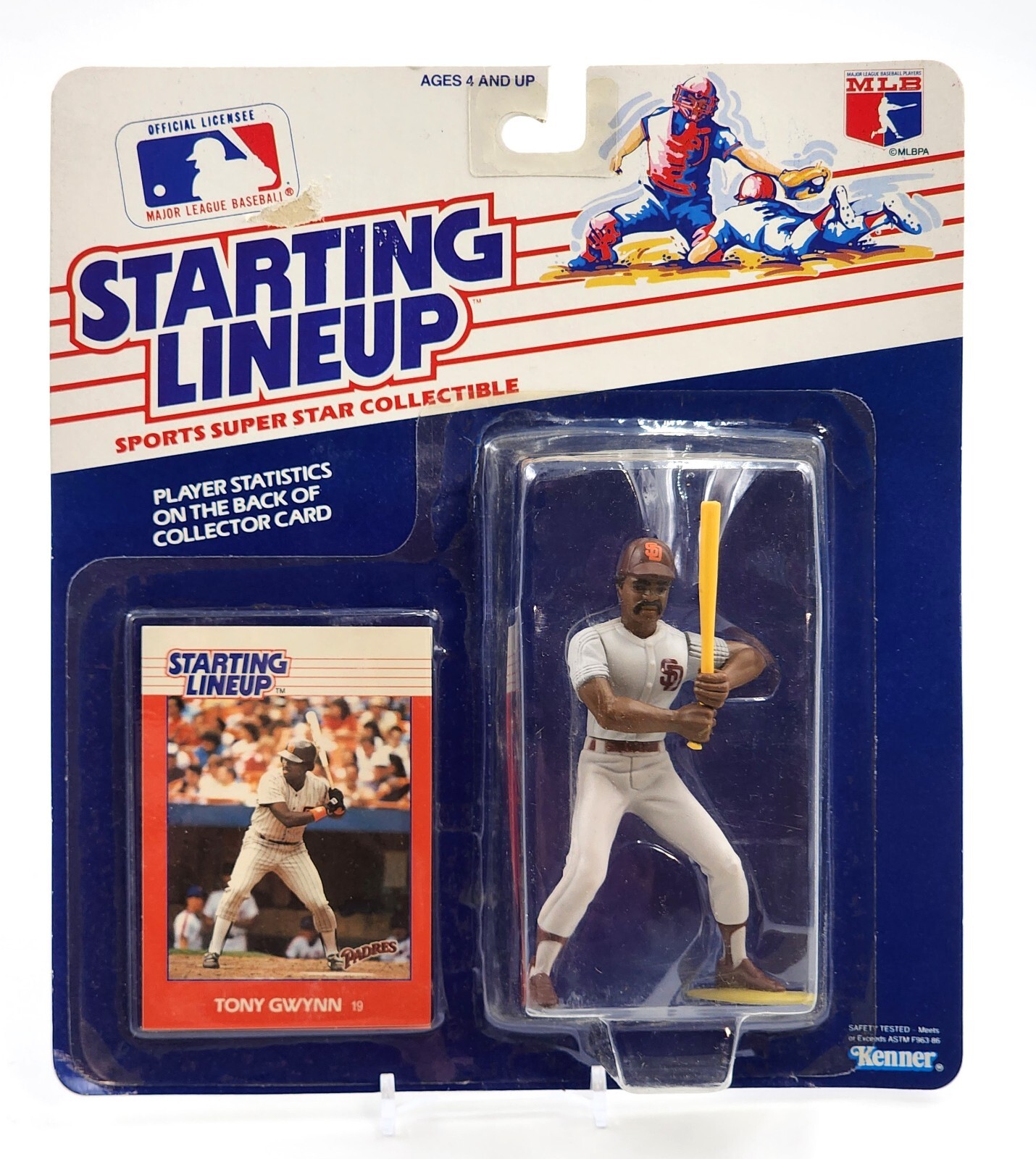 1988 Starting Lineup Tony Gwynn San Diego Padres SLU Kenner Sports Figure TG2