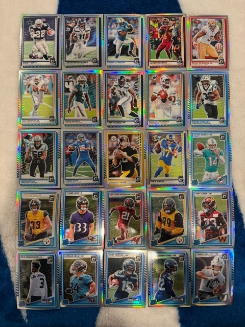 2025 Panini Donruss Optic NFL Parallels/Inserts/Rookies ~ Pick Your Card