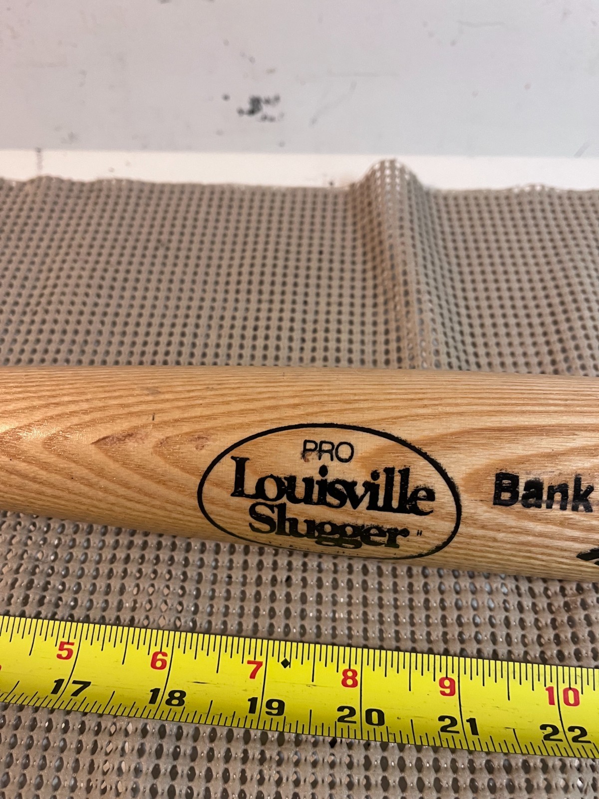 NY Yankee Stadium bat day 2007 Jason Giambi Louisville Slugger bat # G174