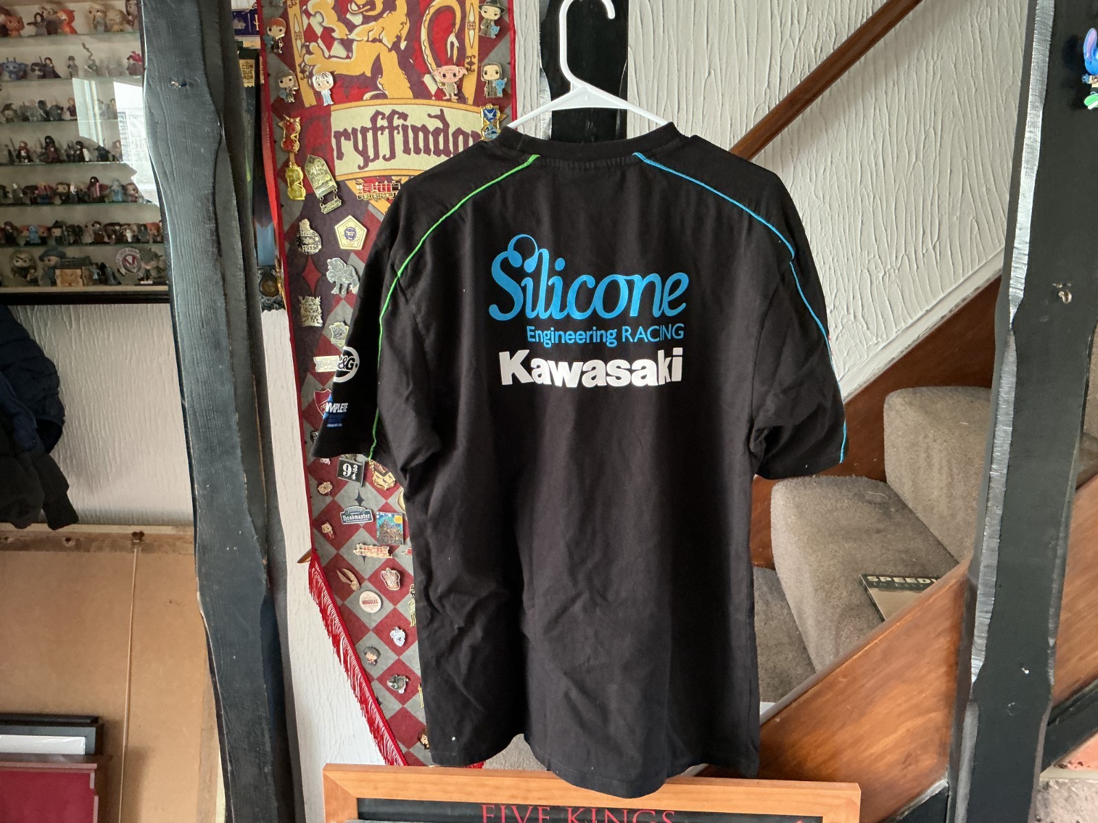 Kawasaki Silicone Engineering Racing Official Team Polo Shirt MotoGP Clinton XL