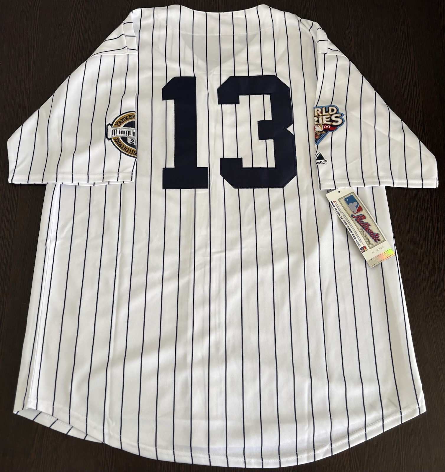 Alex Rodriguez 2009 New York Yankees World Series Men’s Jersey! Ships Same Day!