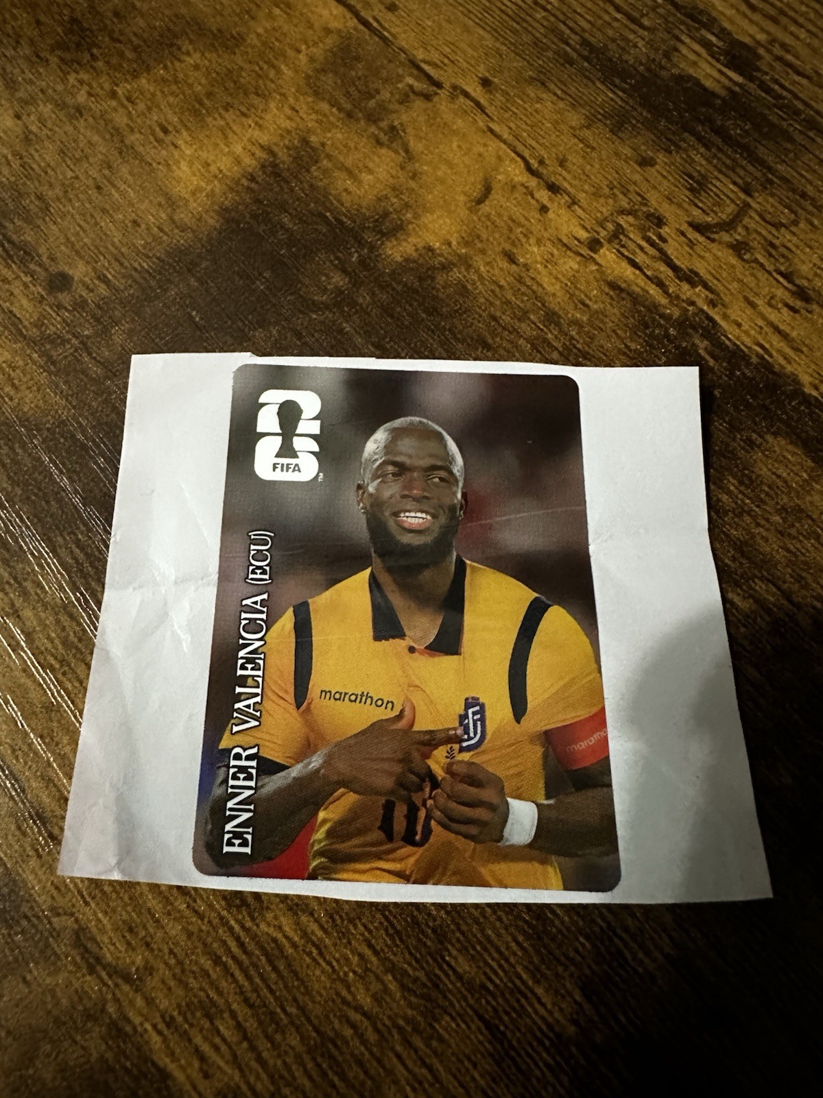 Enner Valencia Ecuador PANINI Coca Cola Fifa World Cup 2026 CC8 Latam Version