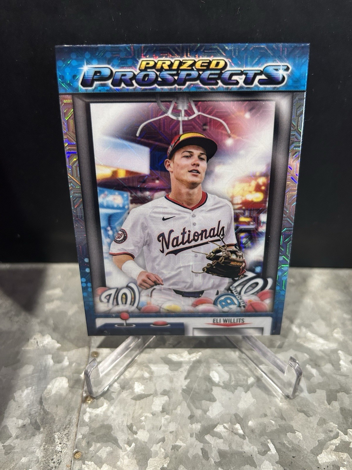 Eli Willits 2025 Bowman Chrome Mojo Refractor Prized Prospects Insert #PP-1🔥🔥