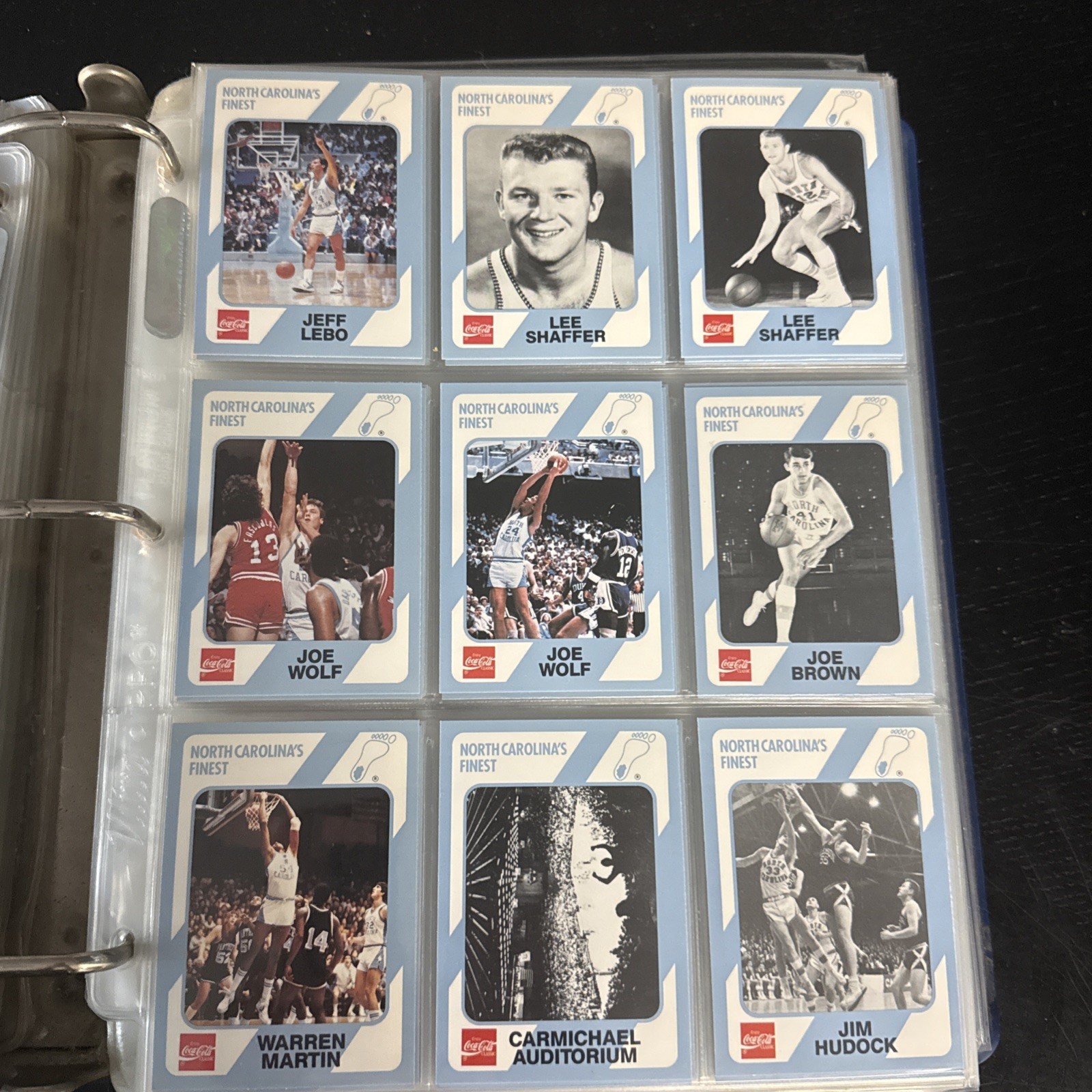 1989 North Carolina’s Finest Collegiate Collection Coca Cola UNC Tar Heels Pick