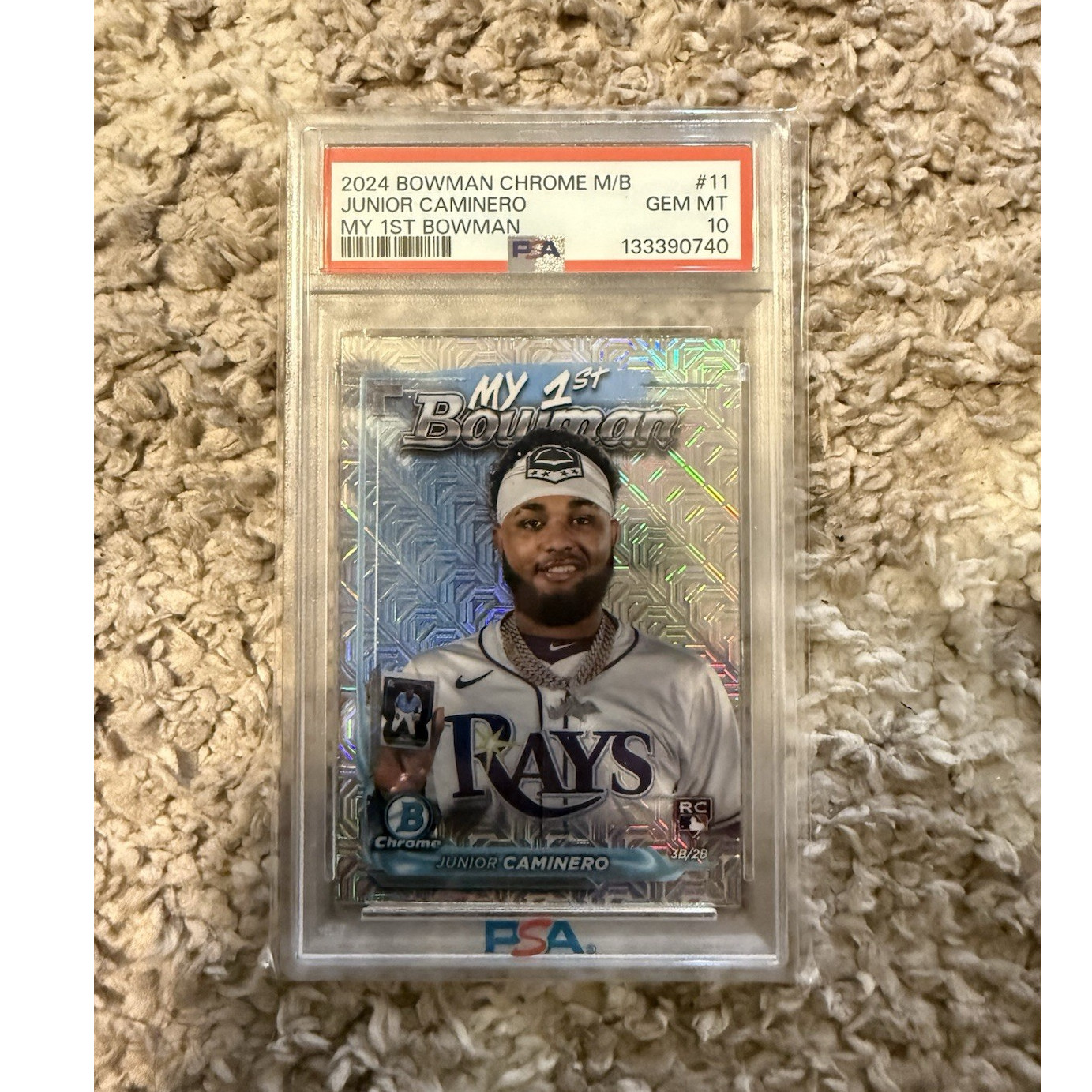 Bowman Chrome My 1st Bowman Junior Caminero PSA 10 Mystery Box Rookie Cards
