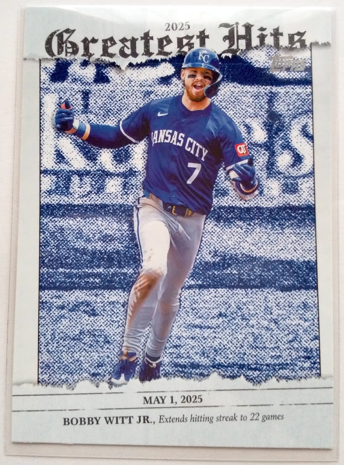 Bobby Witt Jr. 2026 Topps Japan Edition Koi Fish Insert #T91-3 Royals