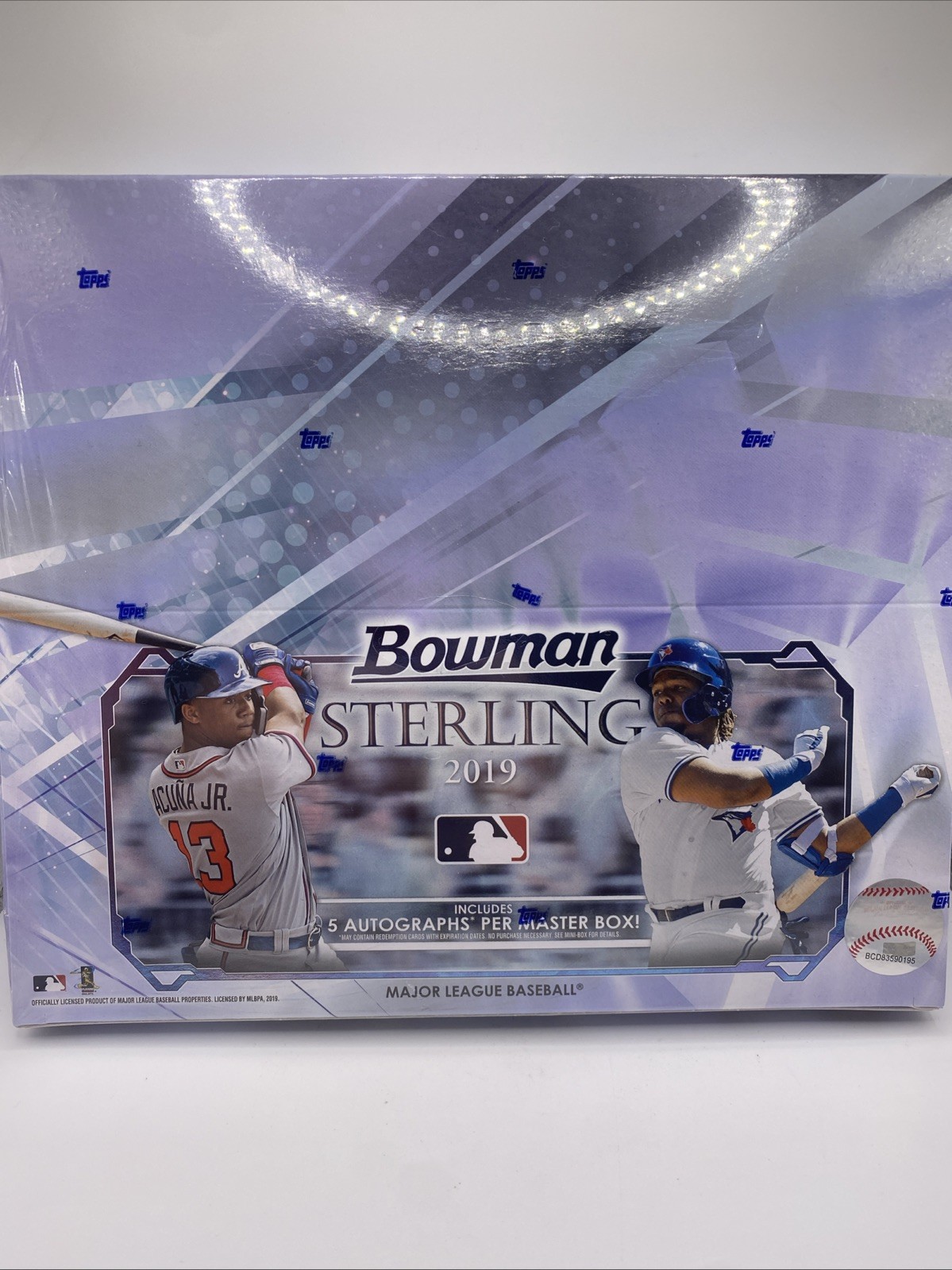 2019 Bowman Sterling Baseball Factory Sealed Hobby Box