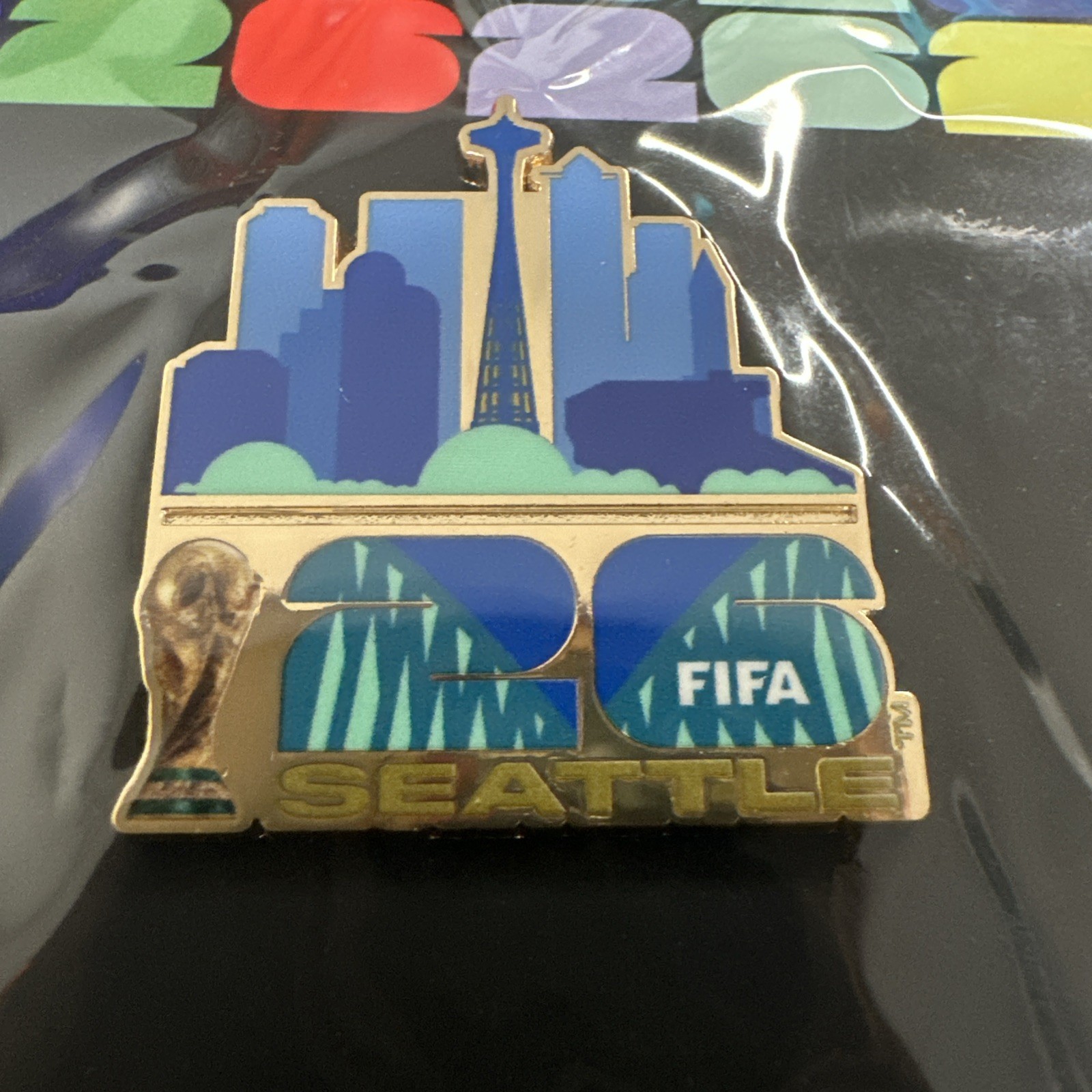 FIFA 2026 World Cup Seattle Space Needle Exclusive Collector Pin Limited run 500