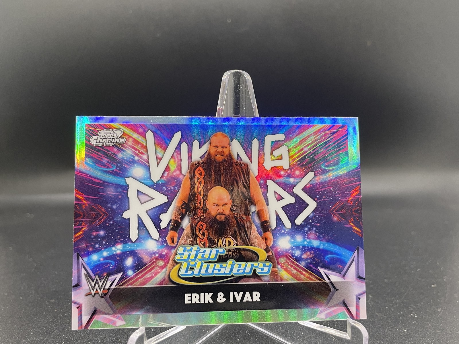 Erik / Ivar 2026 Topps Chrome Cosmic WWE Star Clusters SC-14