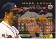 1994 Pinnacle #447 Mark Lemke – NM