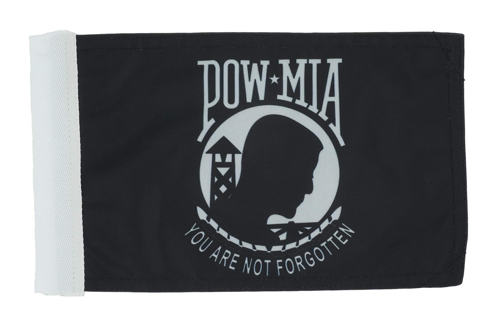 Hot Rides Motorcycle Flag 6 x 9 Or 10 x 15 Inch (6″X9″, POW MIA) 6X9, MIA