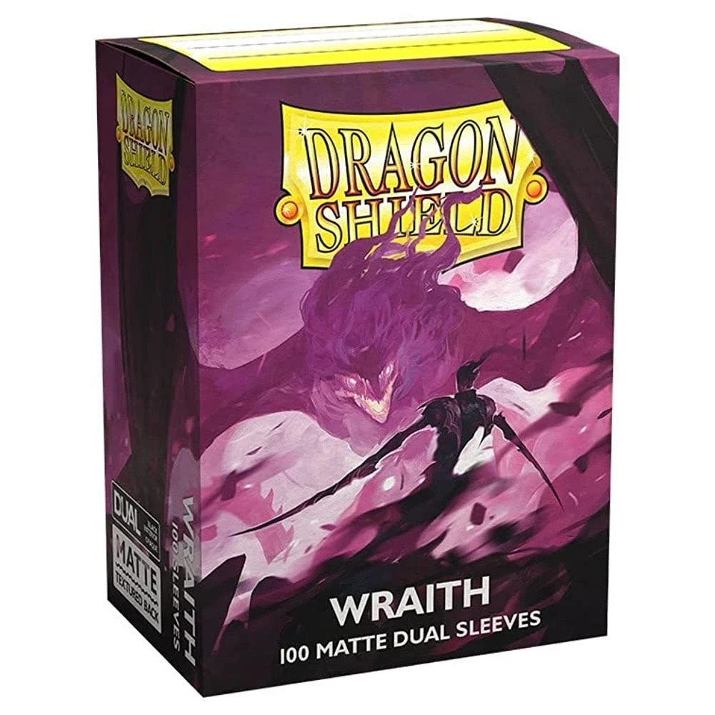 Dragon Shield Sleeves: Matte Dual – Wraith – Standard Size 100ct