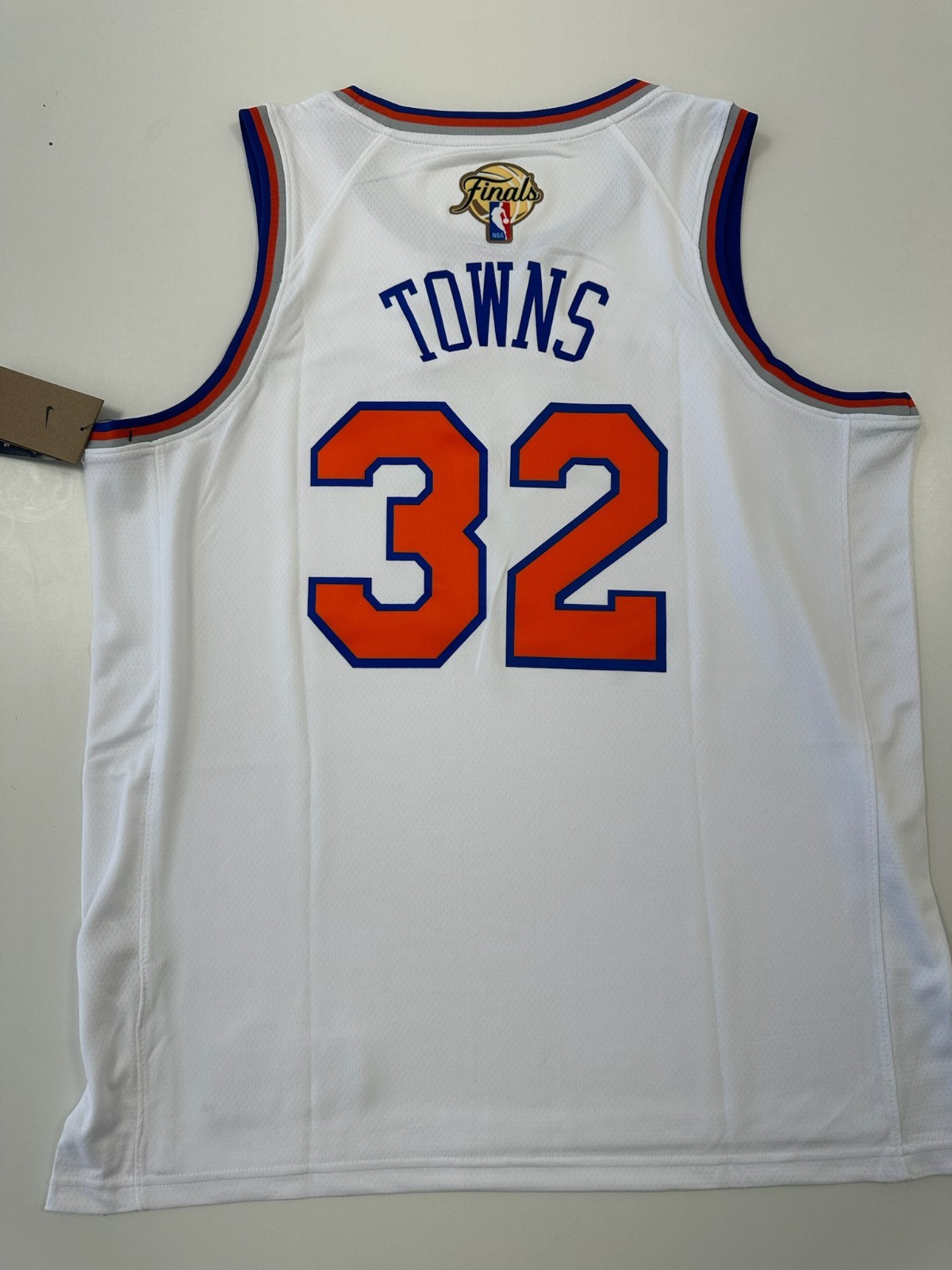 Karl Anthony Towns New York Knicks NBA Finals Association Edition Size M Jersey